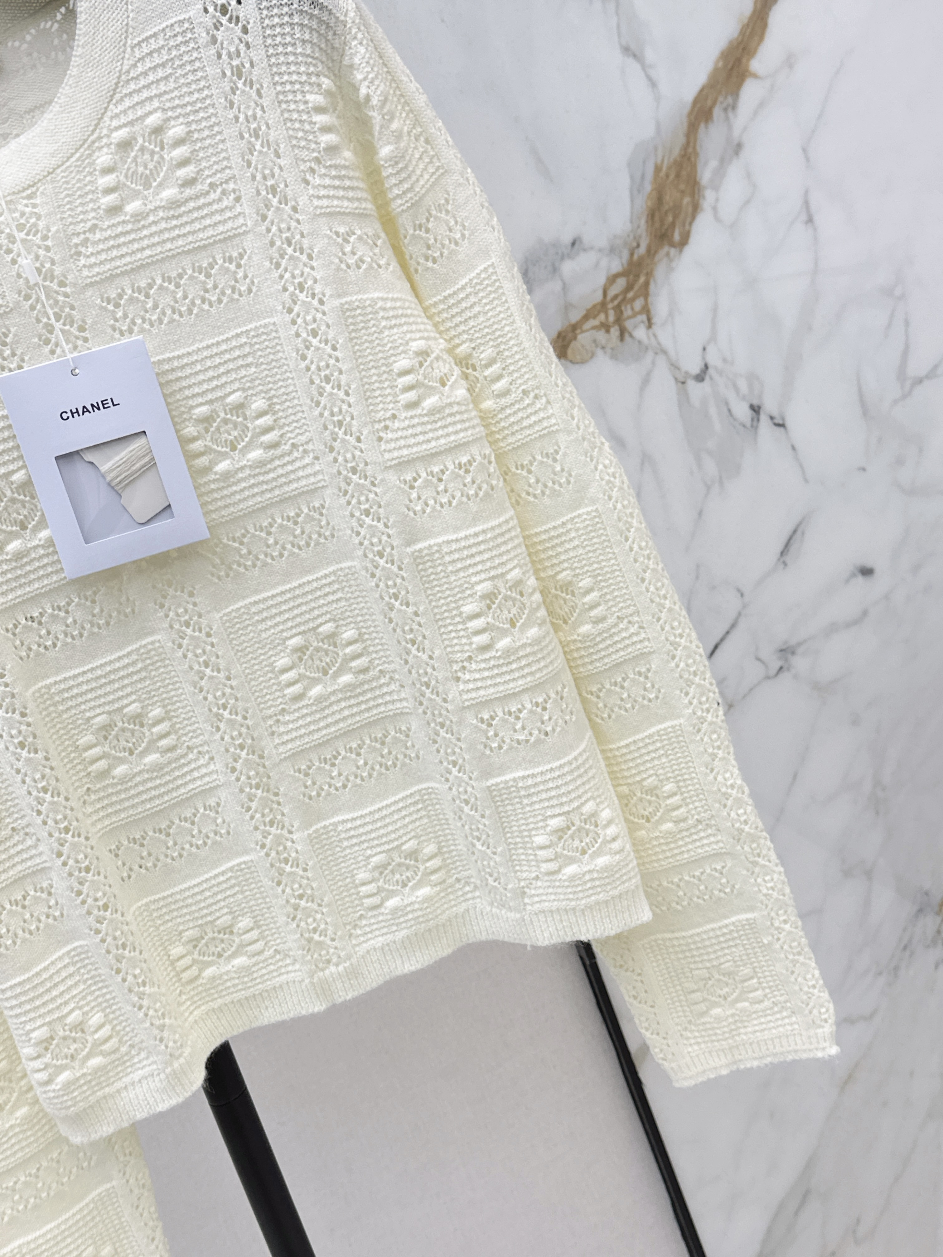 Chan 26ss lace sweater