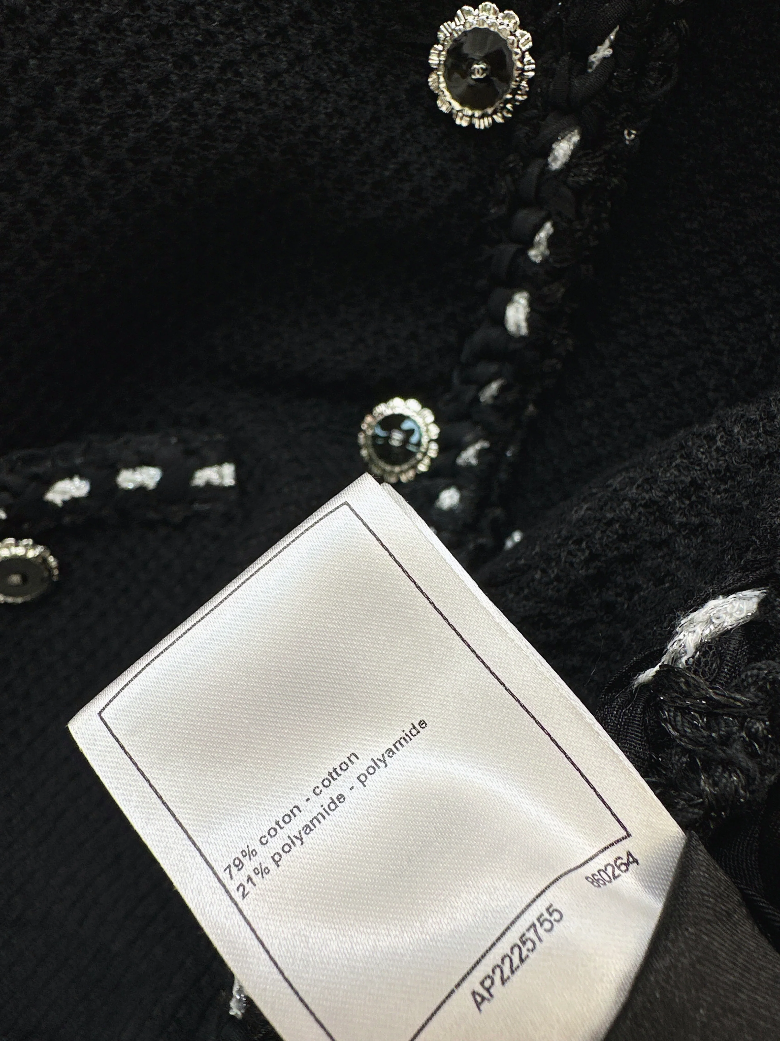 Chan 26ss tweed jacket