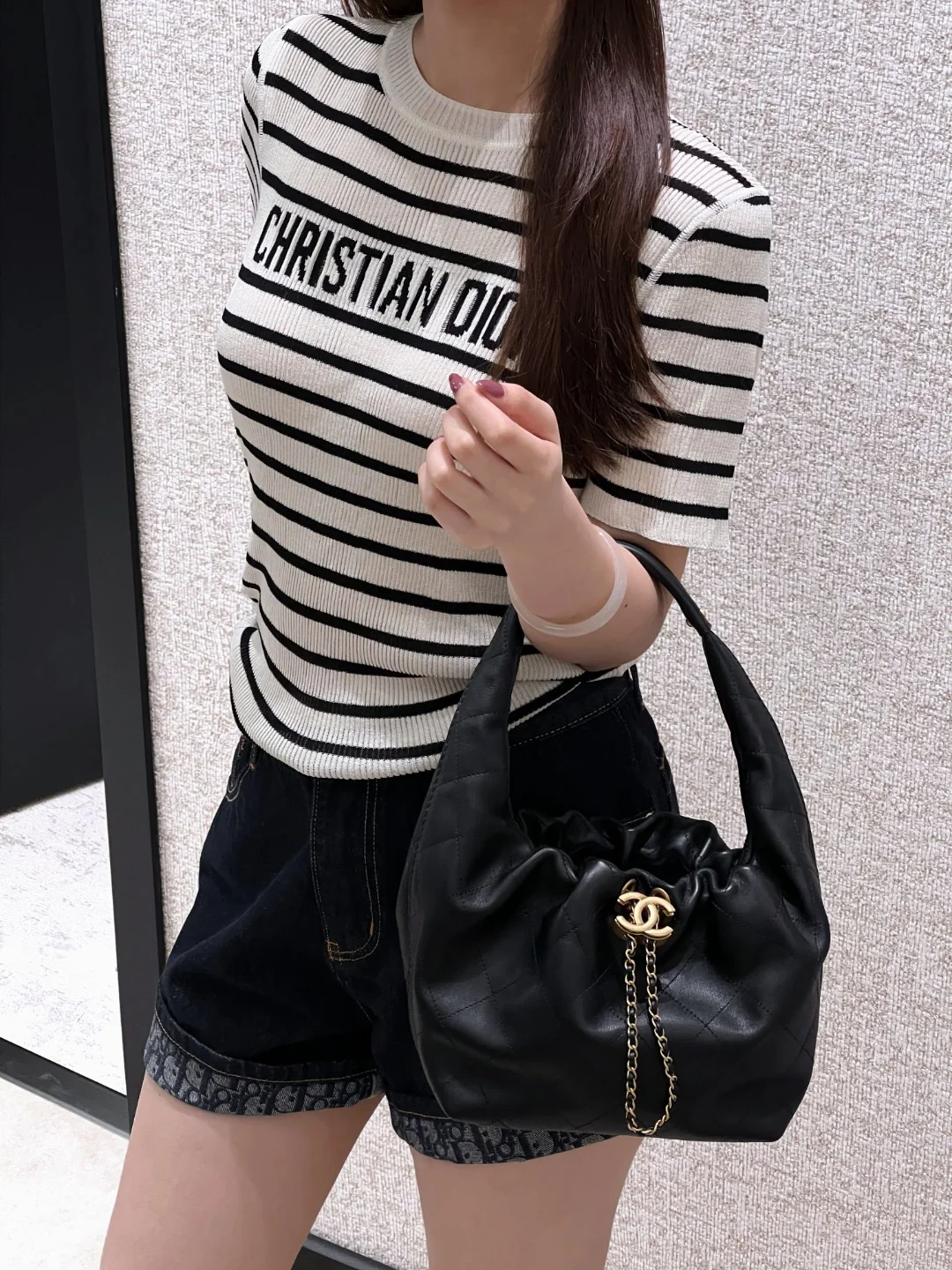 Chan 26C hobo bag