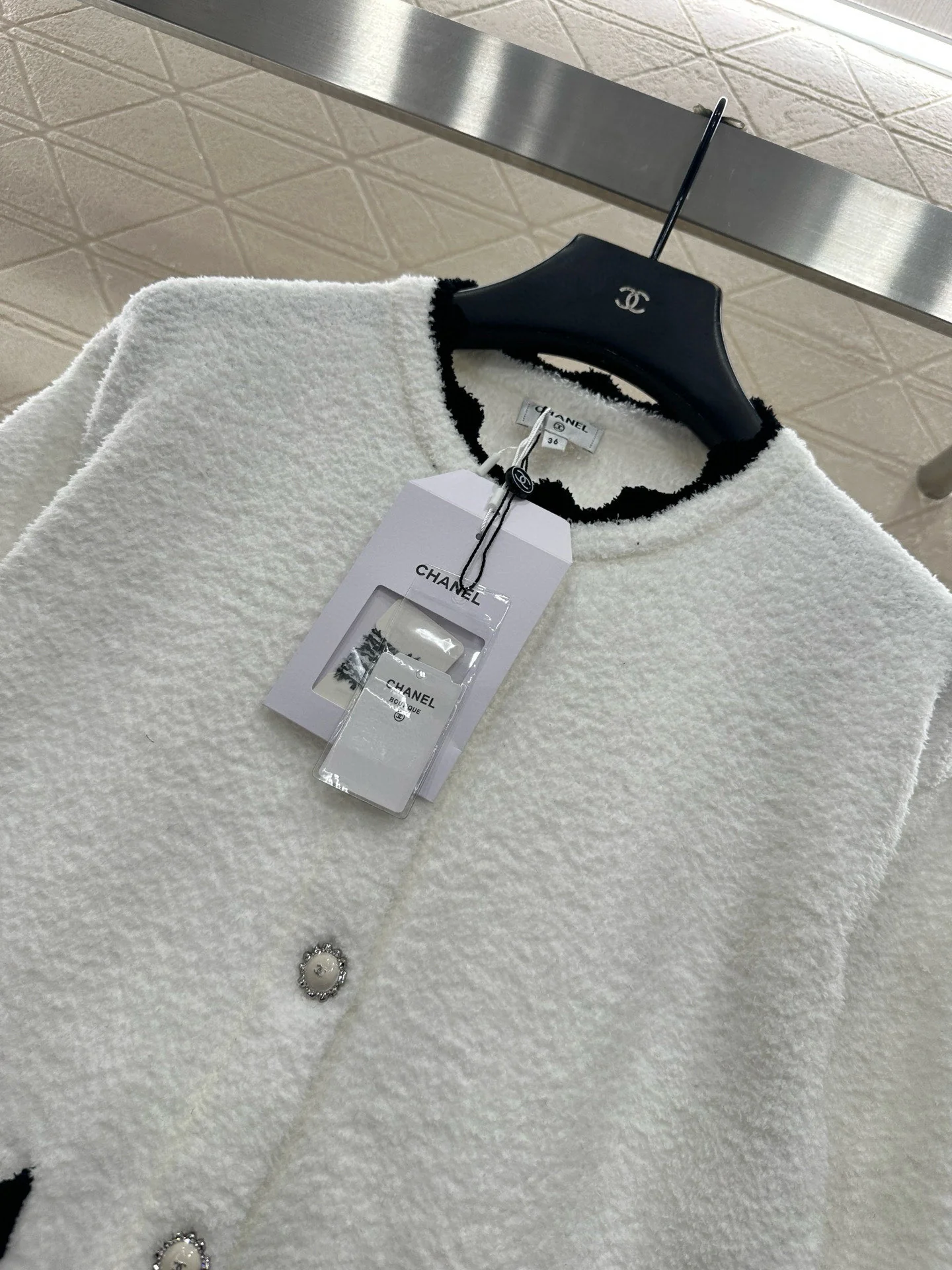 Chan 26ss knitted cardigan
