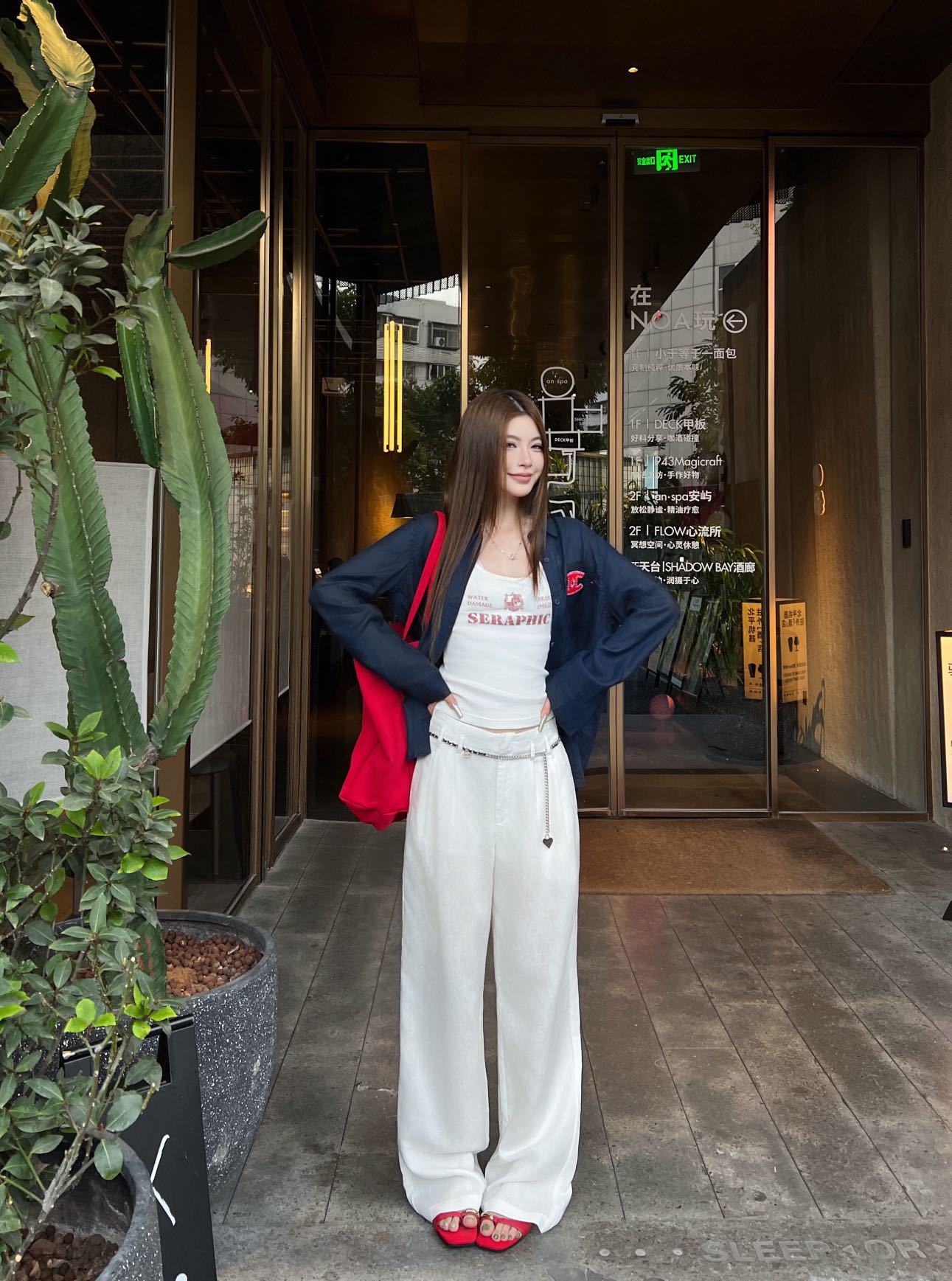 Chan 26ss straight pants
