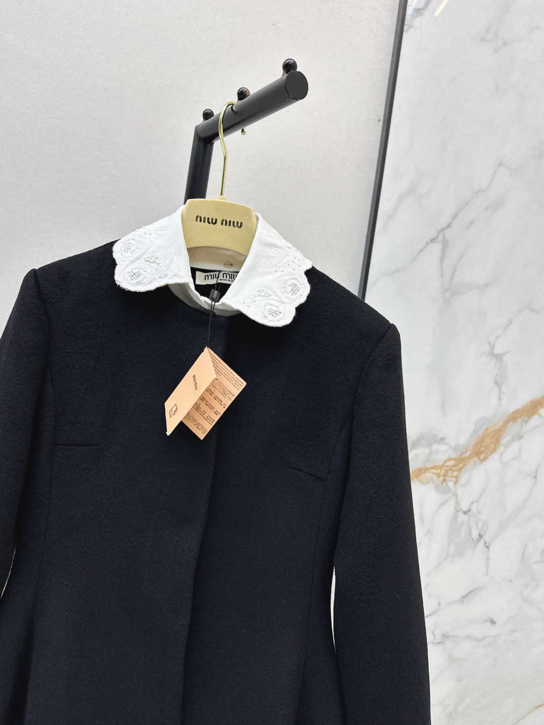 Miu 25fw woolen dress