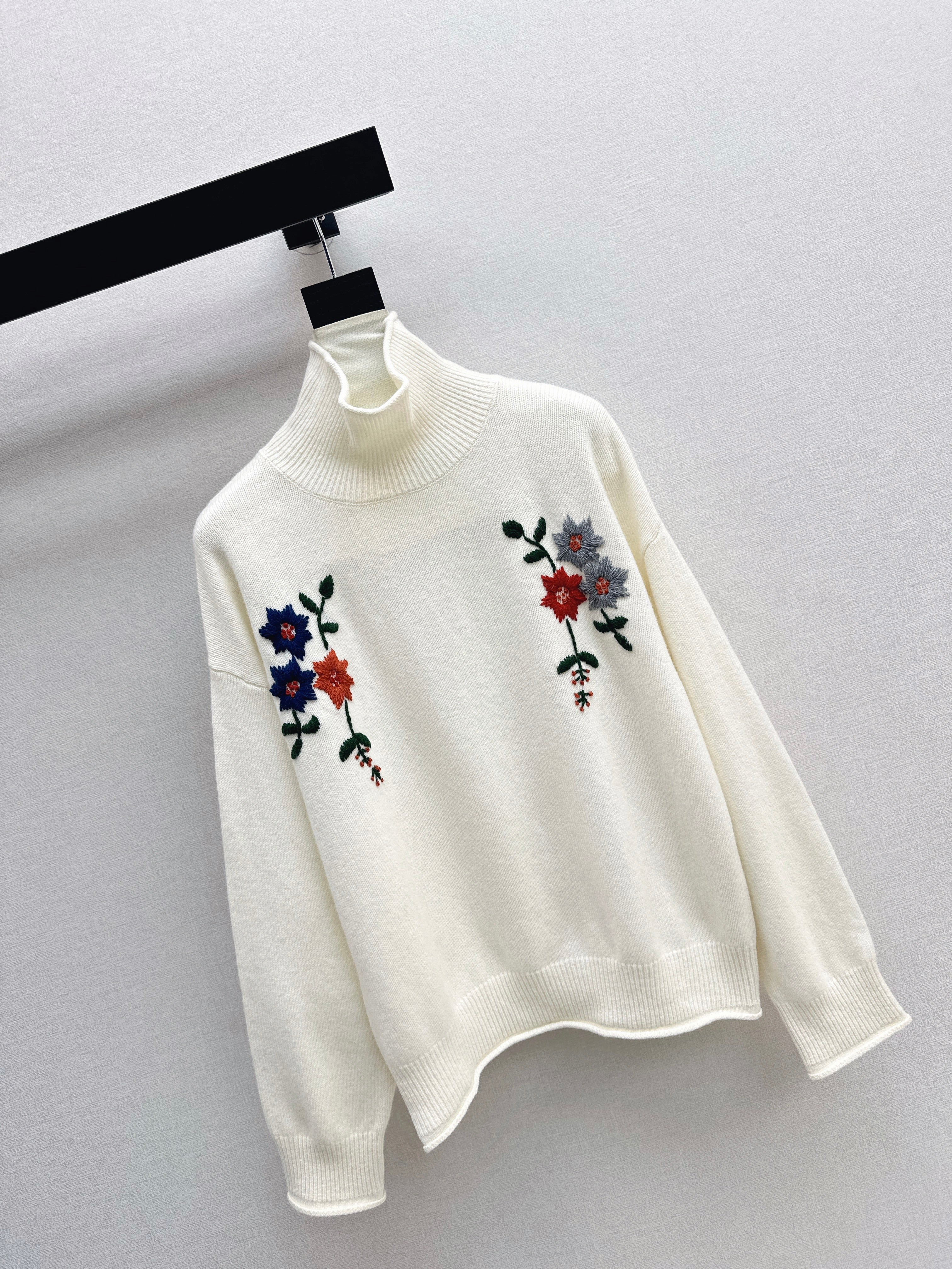 Es 26ss embroidery sweater