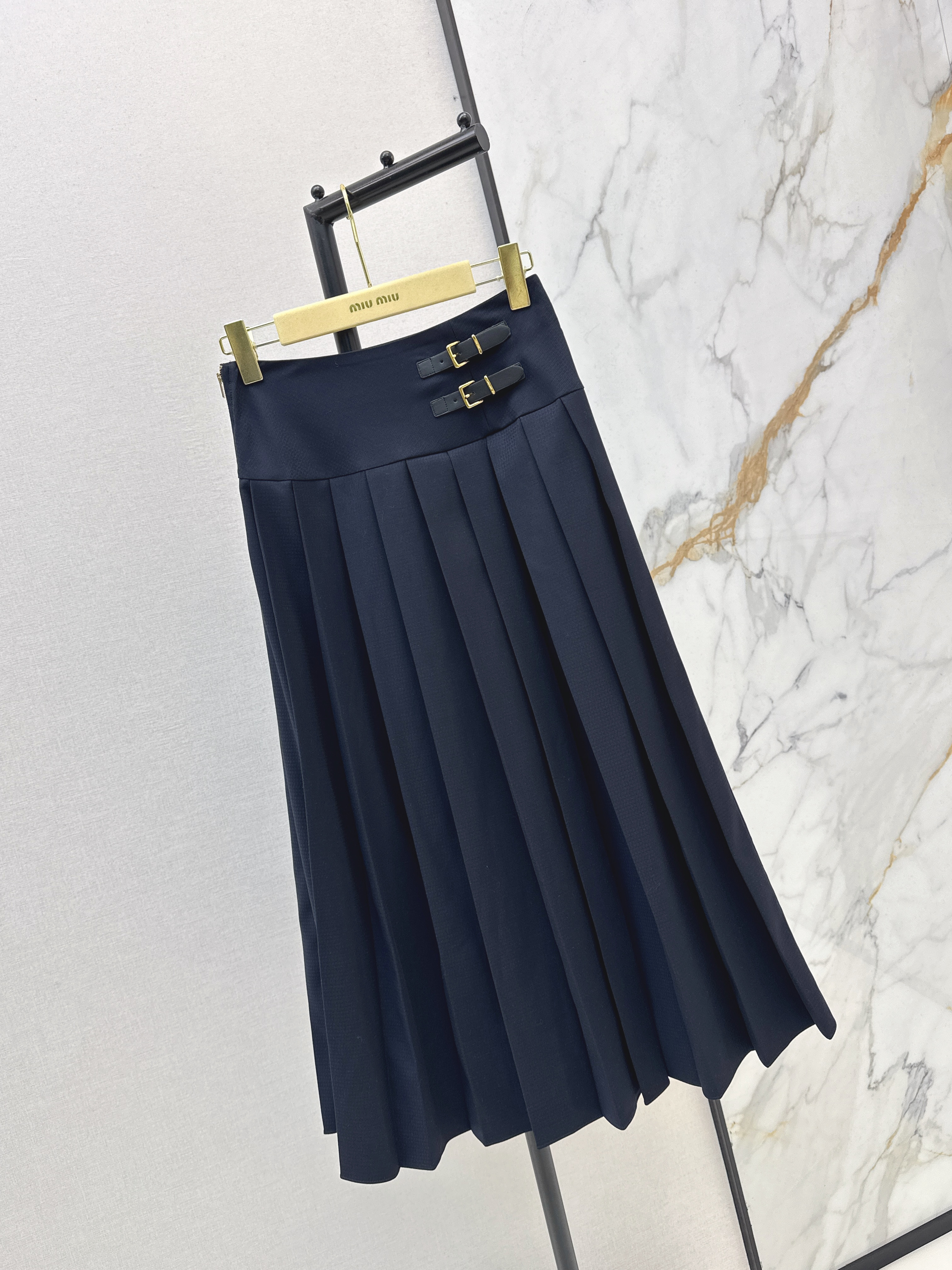 Miu 26ss pleated skirts