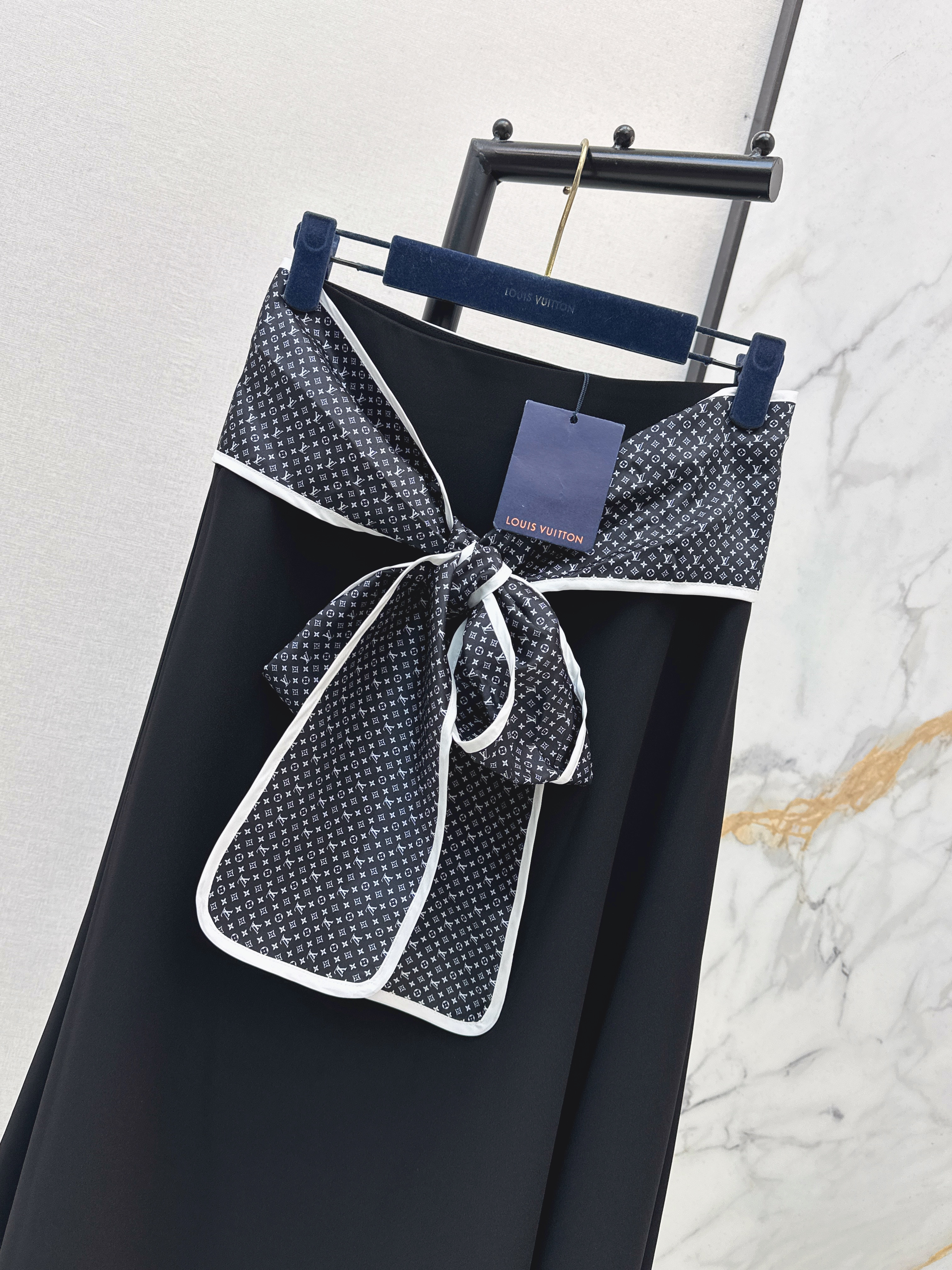 Loui 26ss ribbon skirt