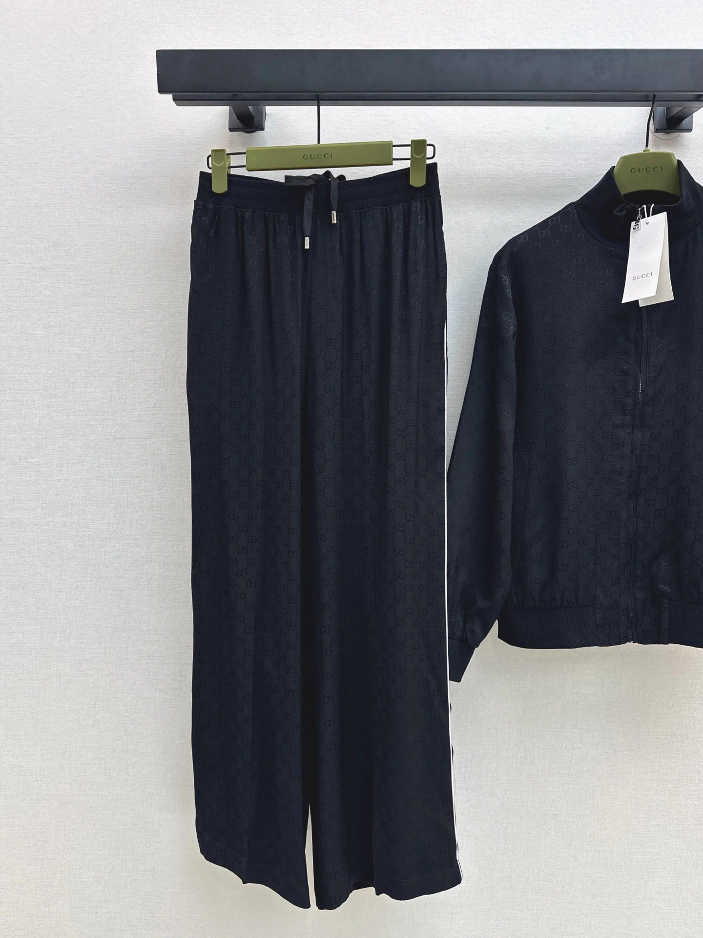 Gucc 25fw jacquard jacket pants set