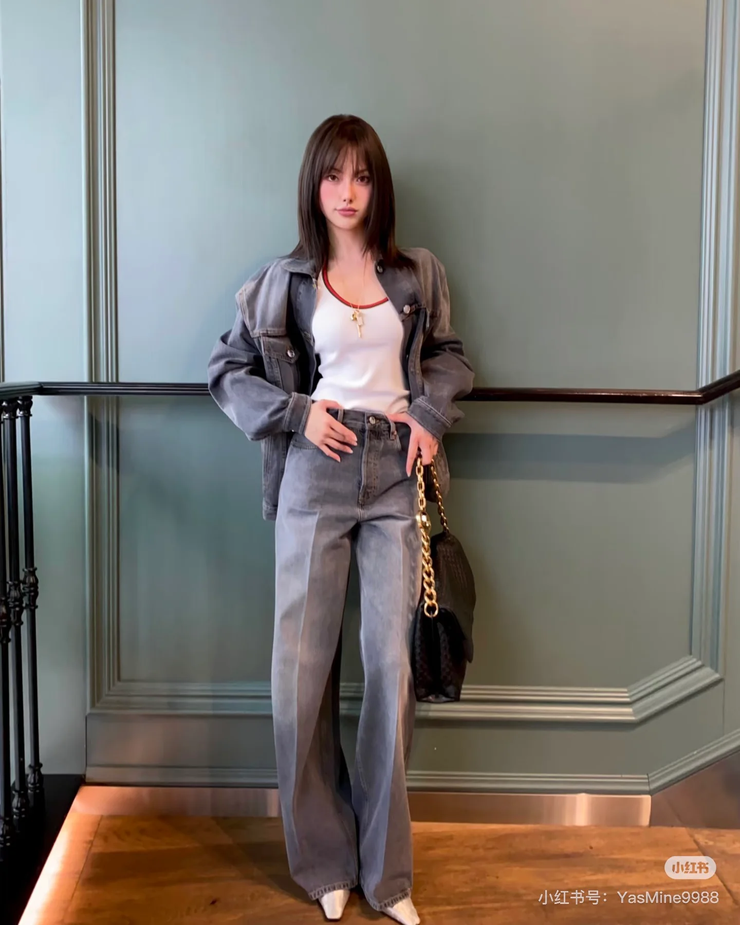 Gucc 26ss denim jacket