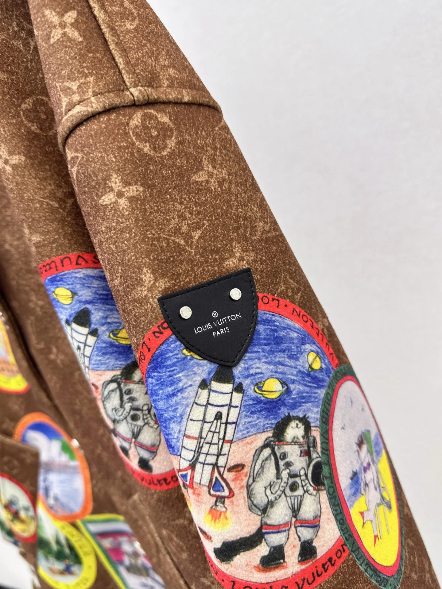 Louis 25fw print jacket