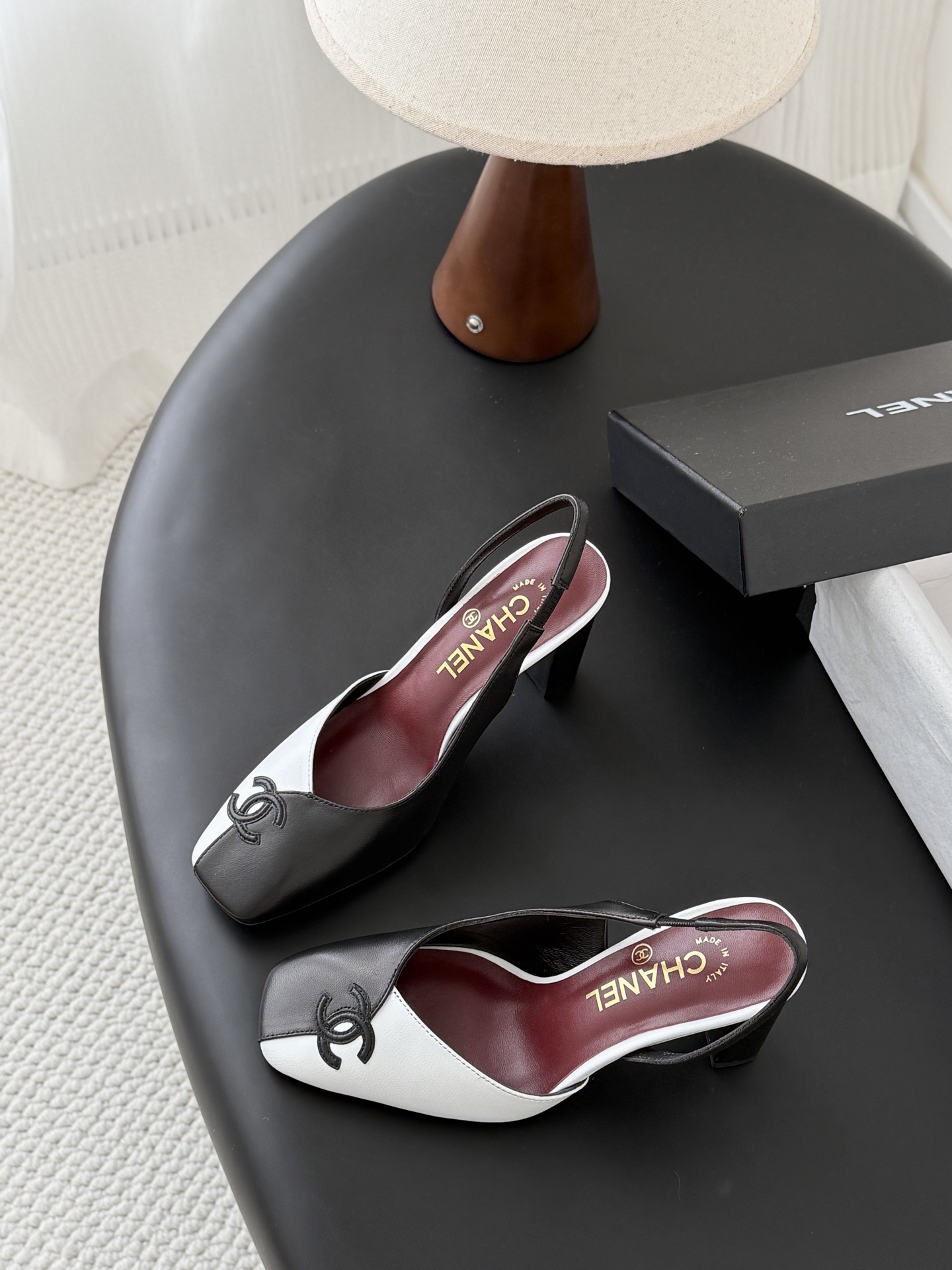 Chan 26ss slingback heel