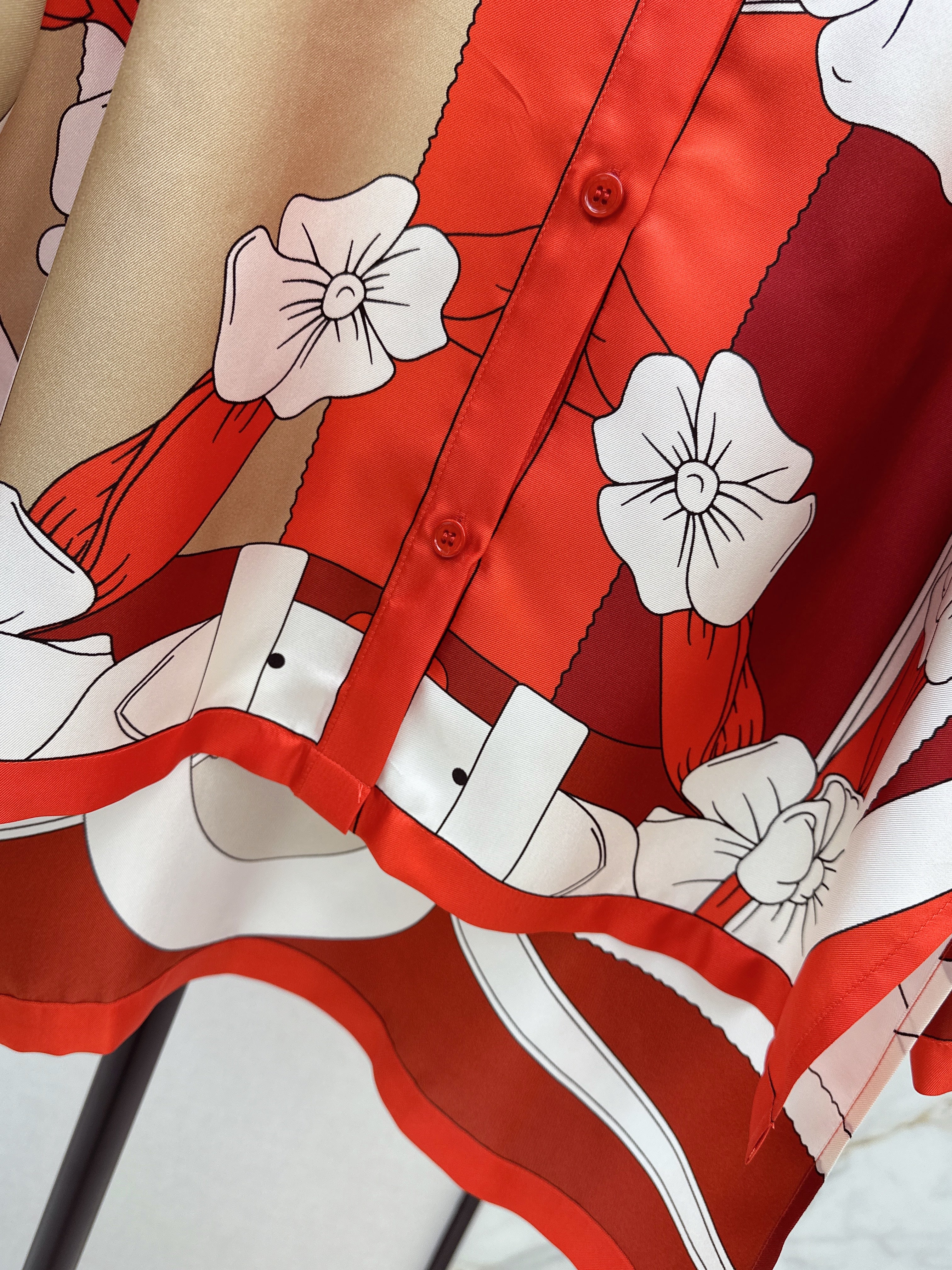 Herm 26ss floral print shirts