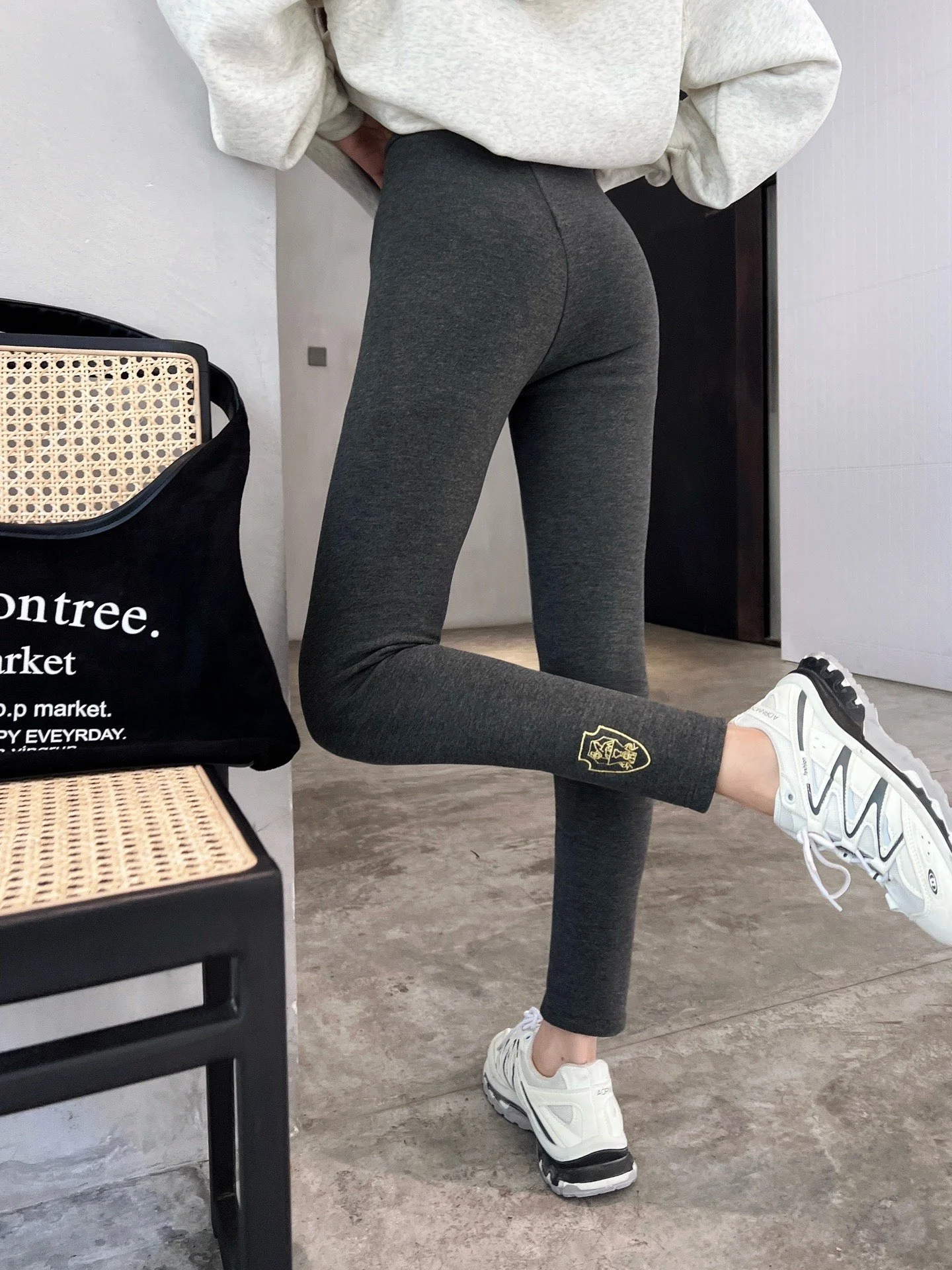 Brun 25fw lined legging