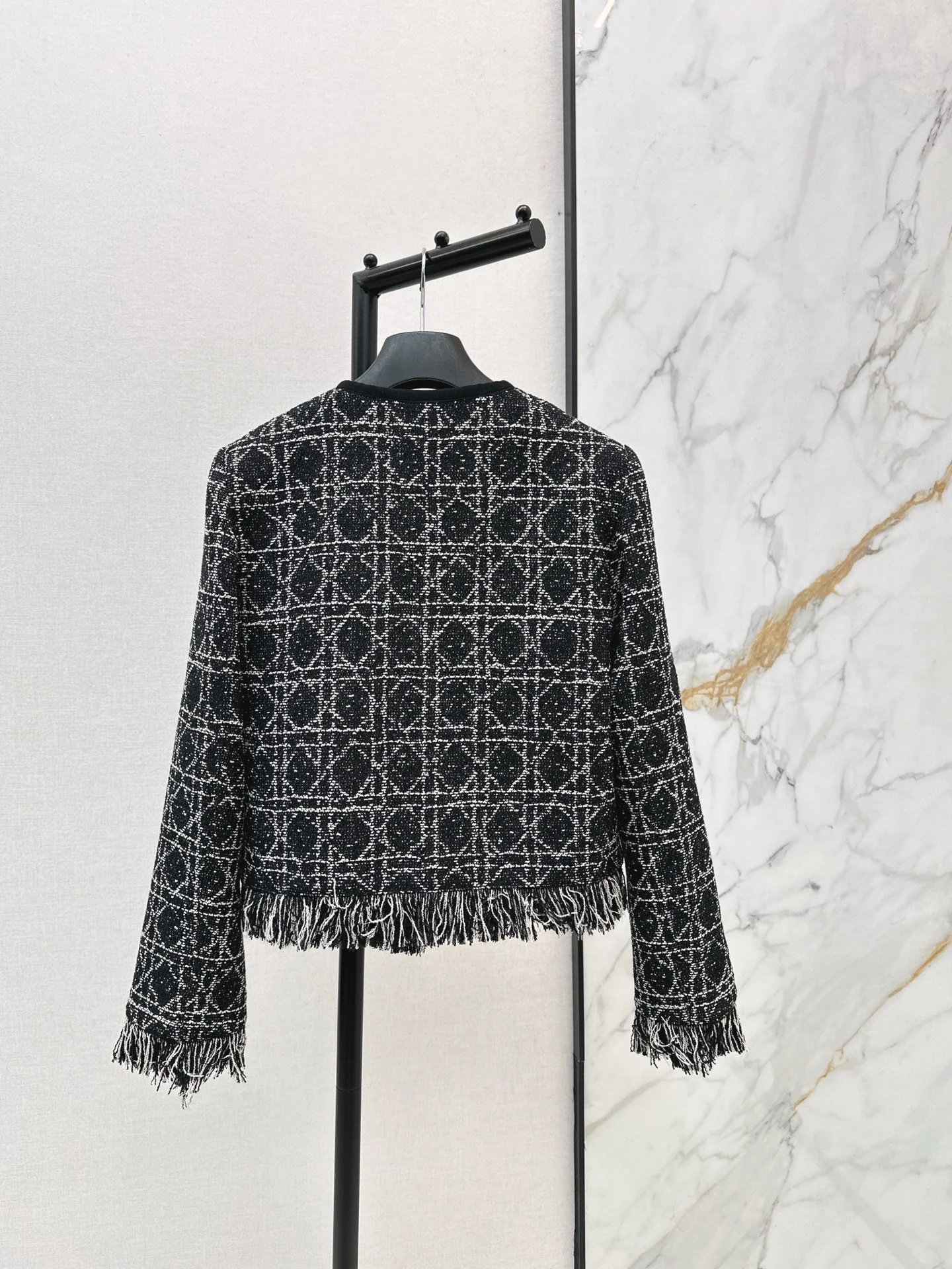 CD 25fw fringe jacket