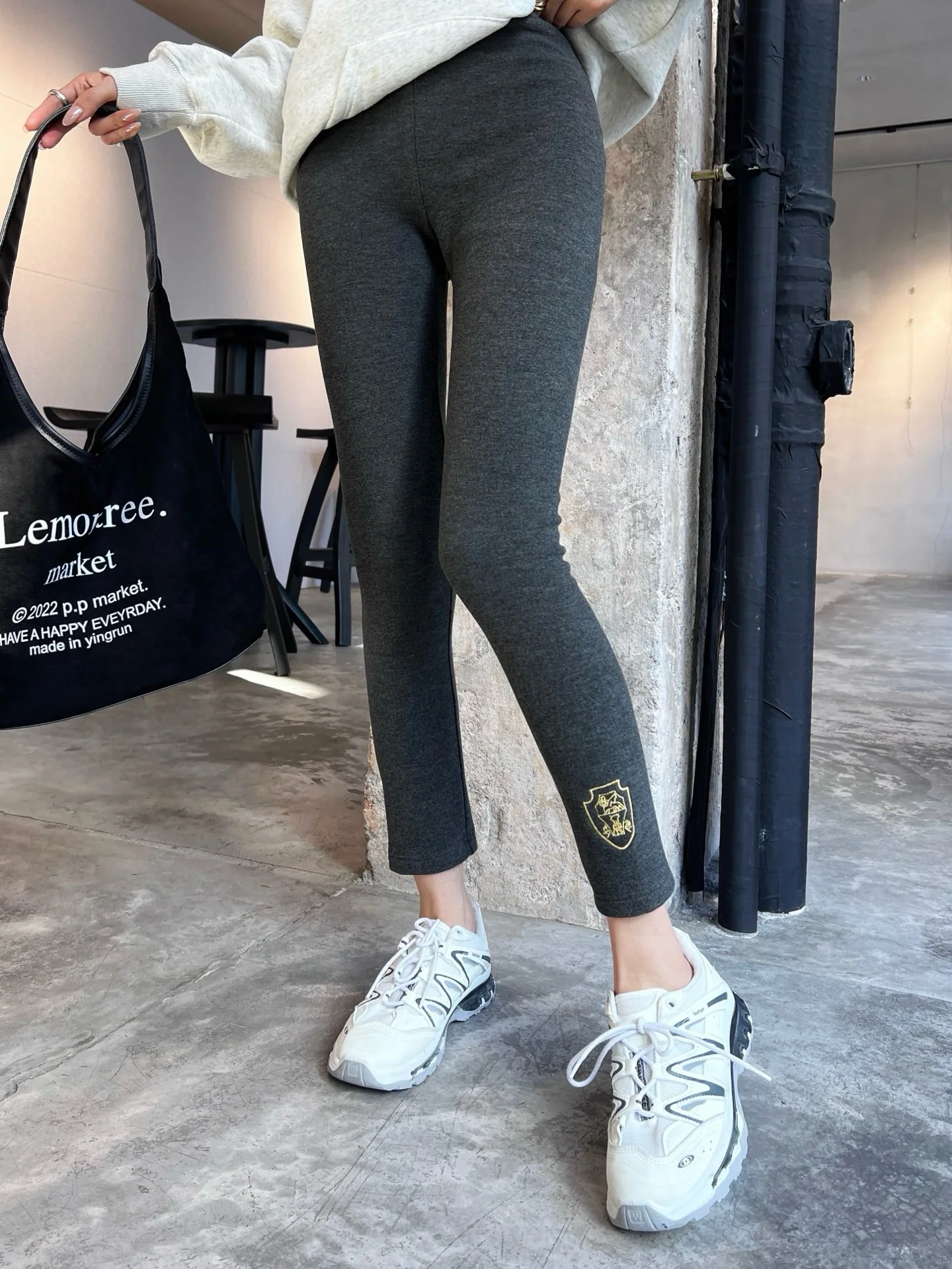 Brun 25fw lined legging