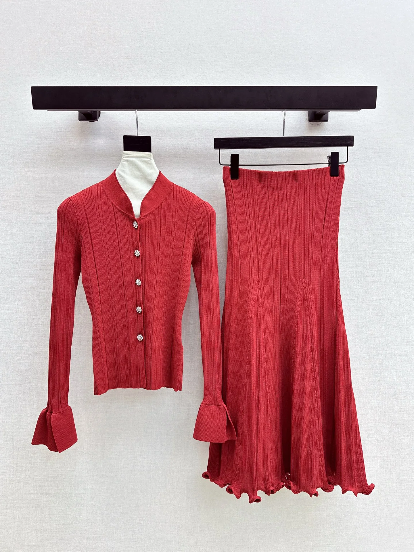 SP 25fw knitted cardigan