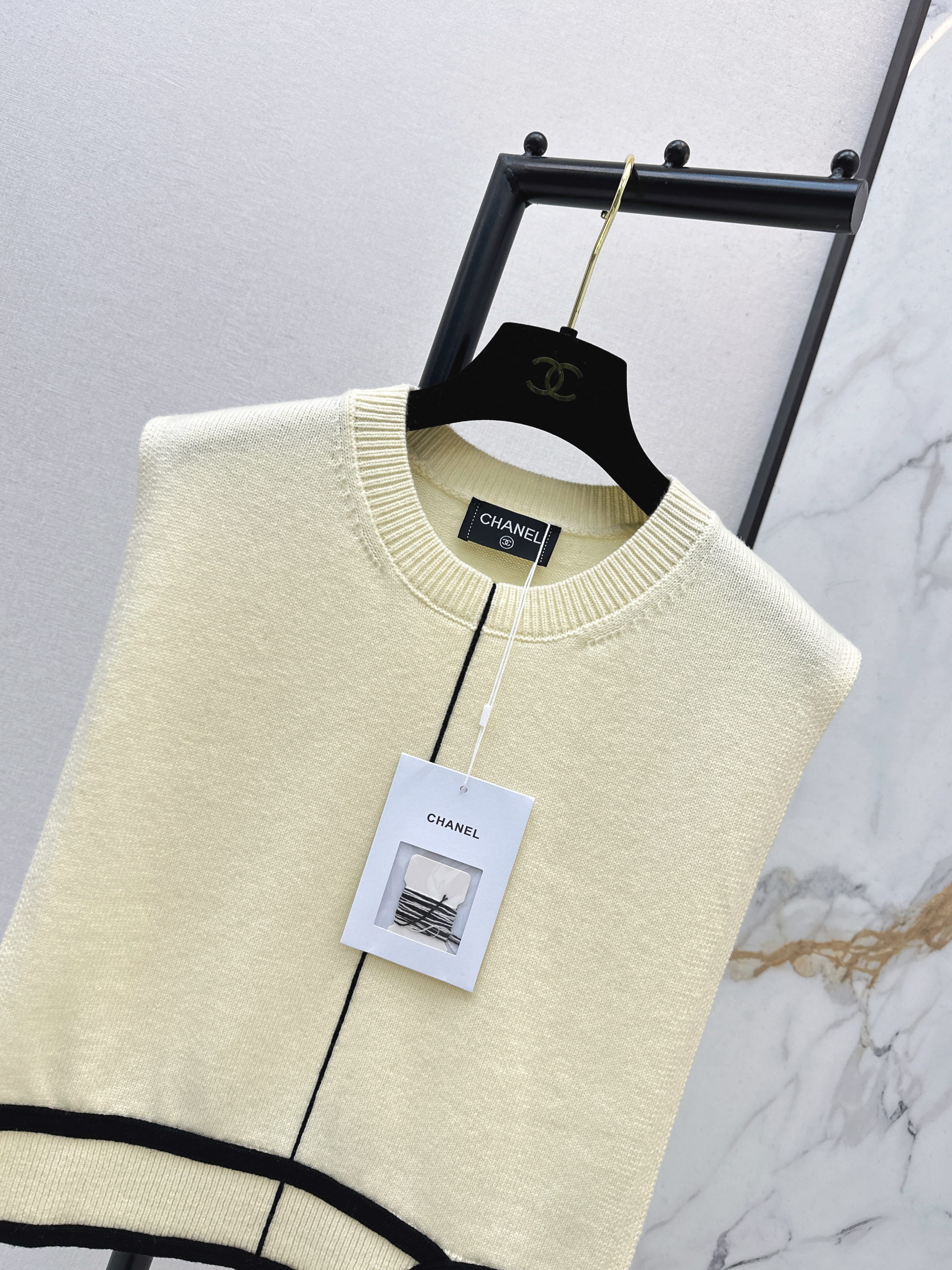 Chan 26ss knit vest