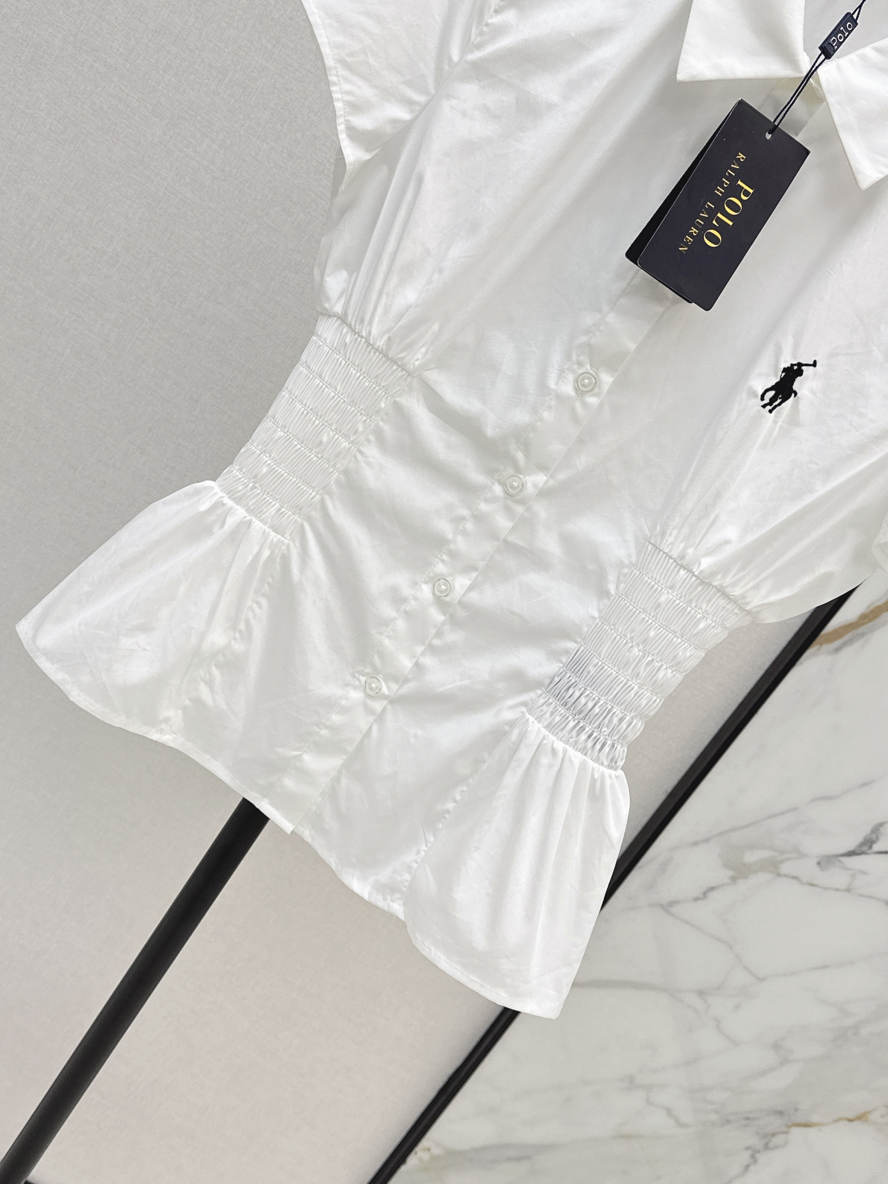 Ralp 26ss fitted waist shirt
