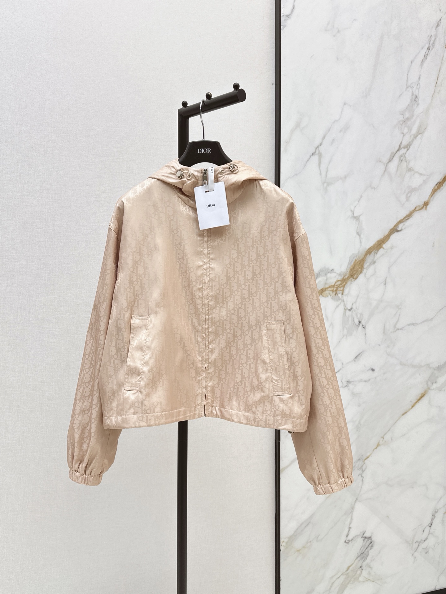 CD 26ss jacquard hooded jacket