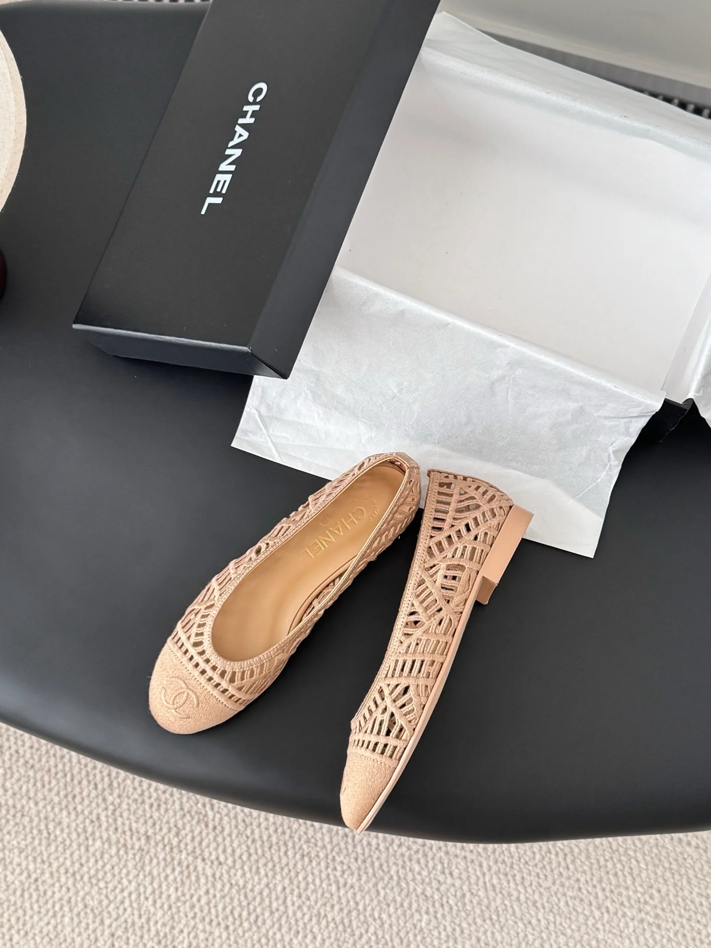 Chan 25fw ballerina flats