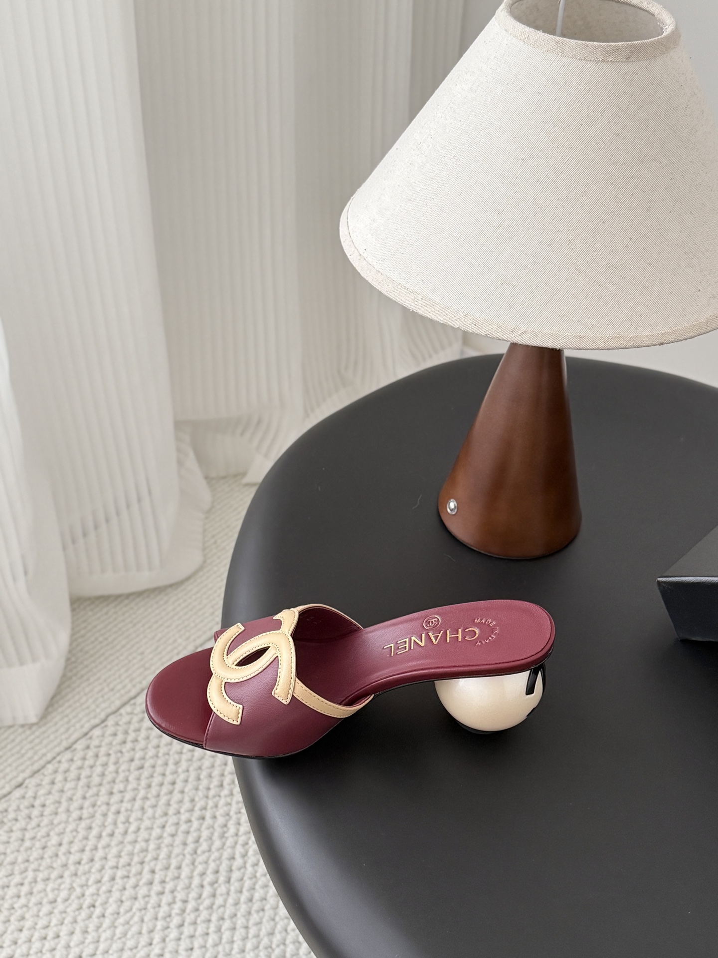 Chan 26p chunky heel