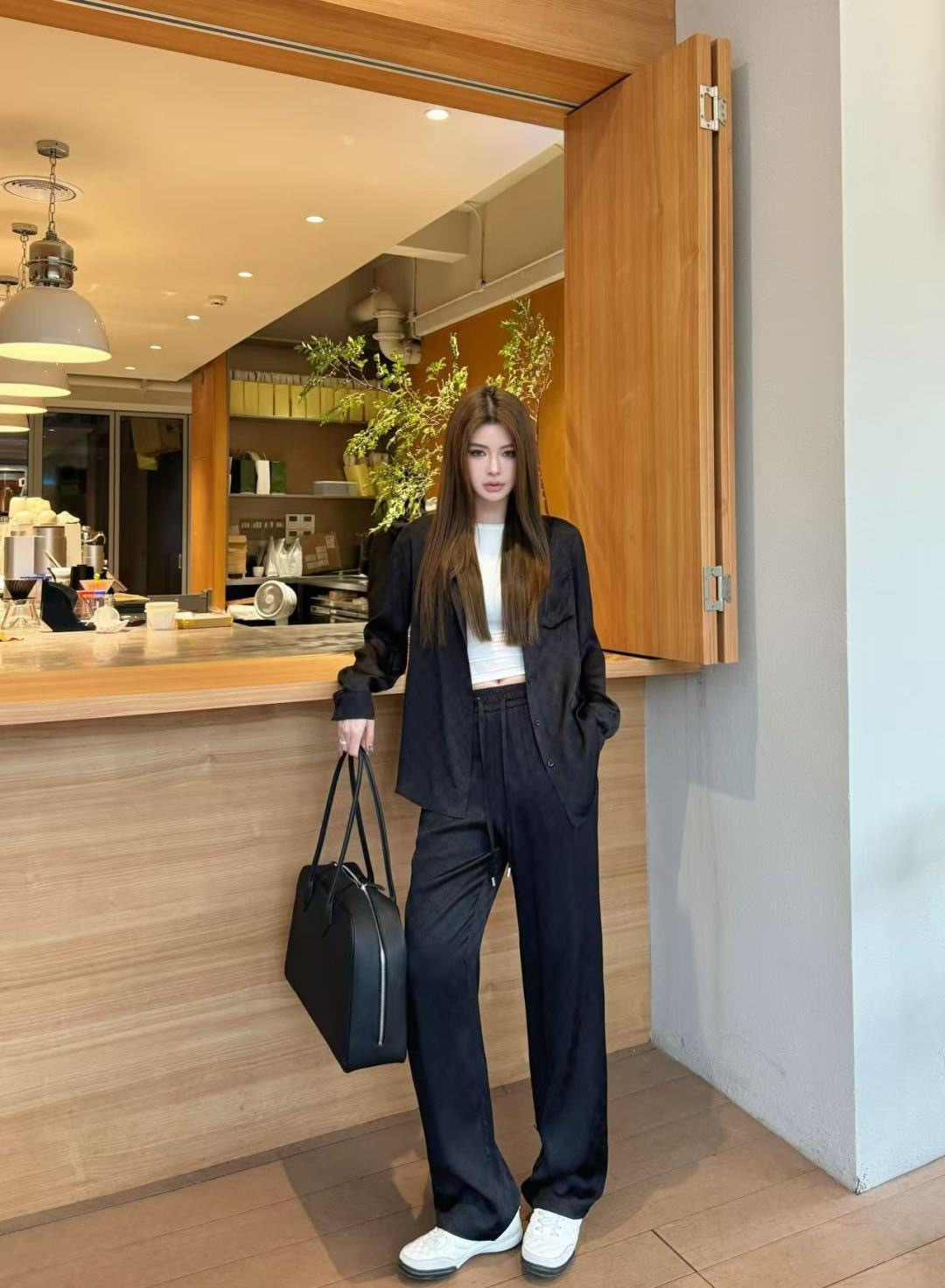 Guc 26ss jacquard casual outfit sets