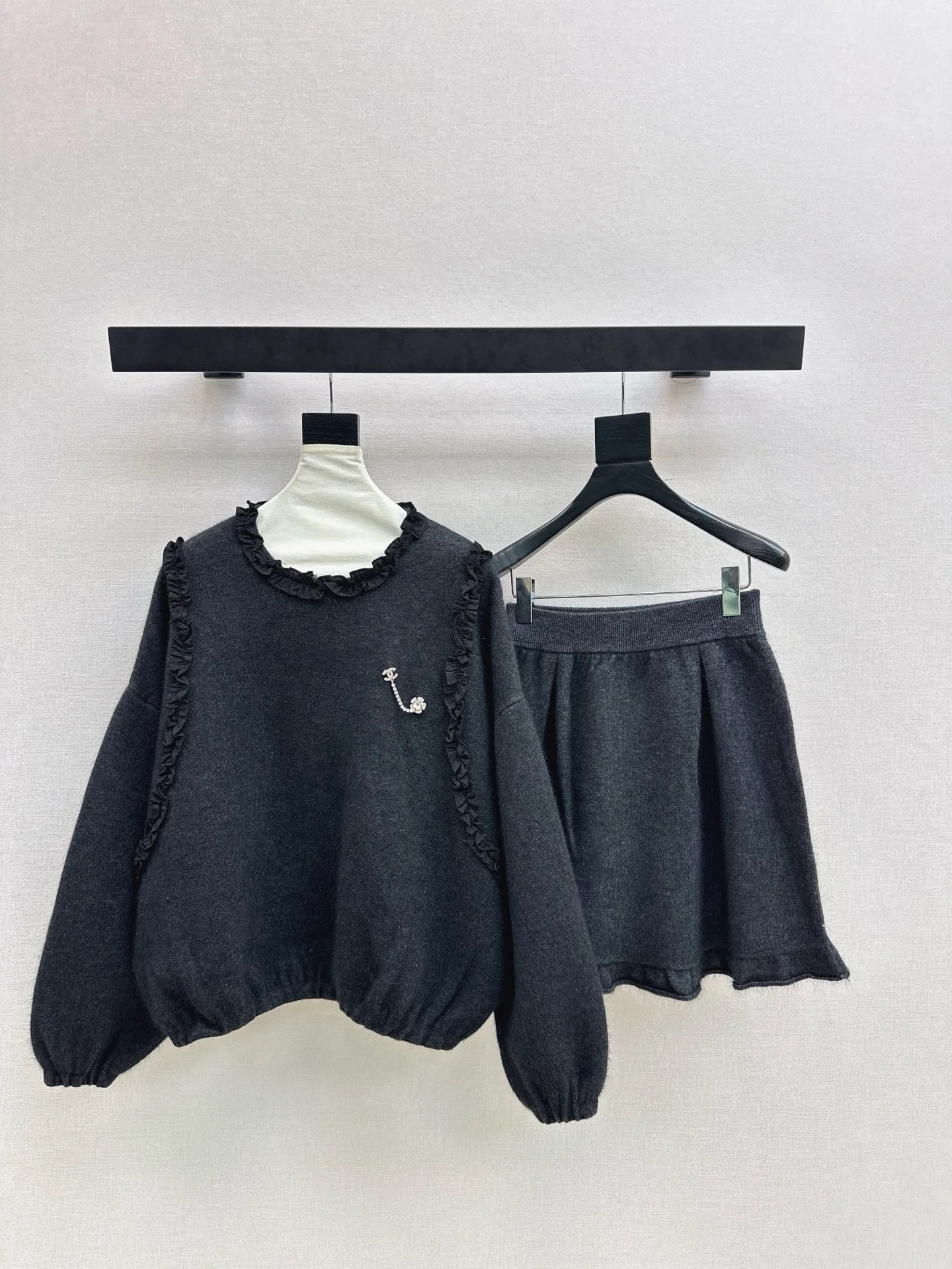 Chan 26ss wool outfit set