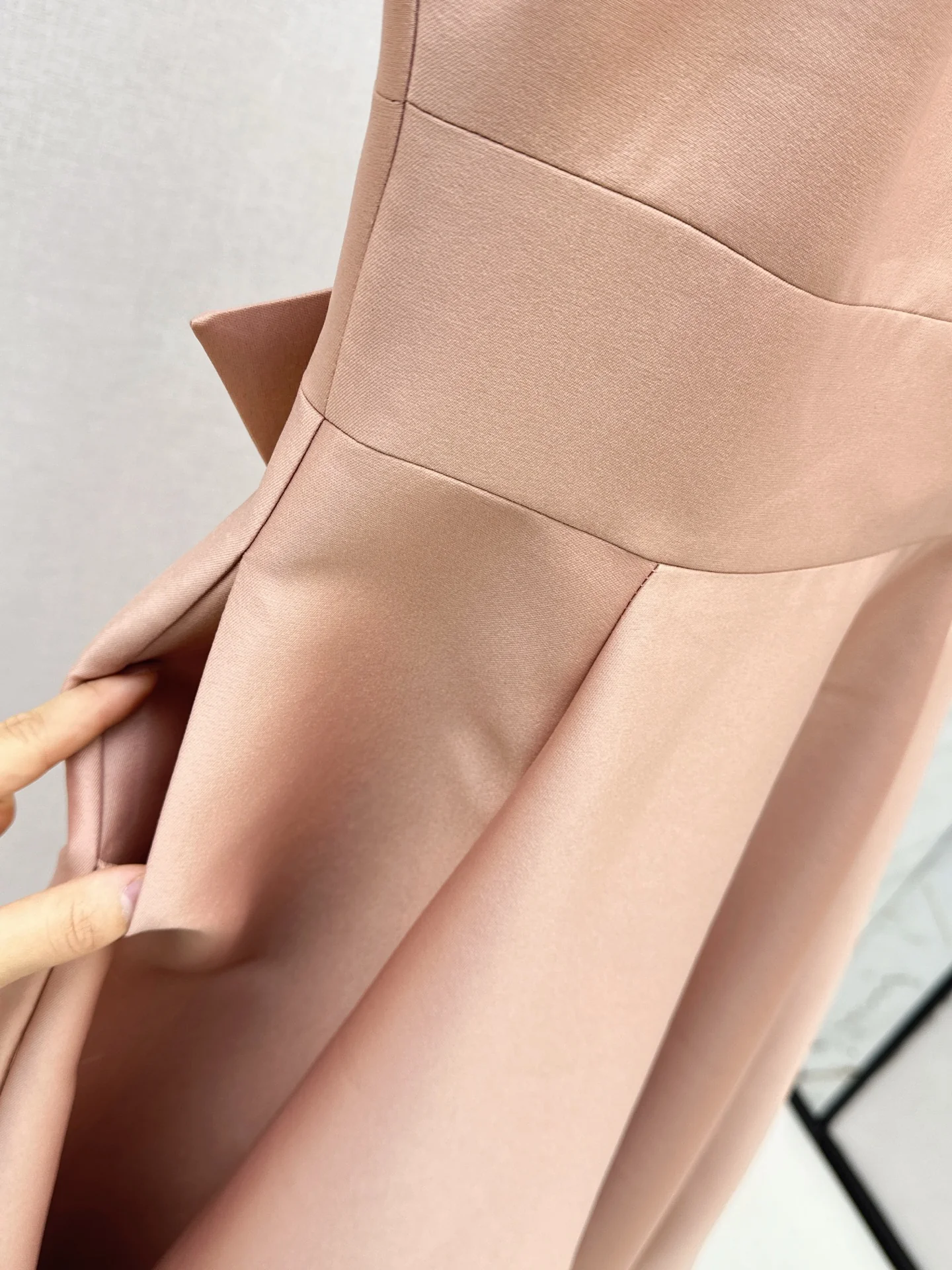 CD 25fw slip dress with bow