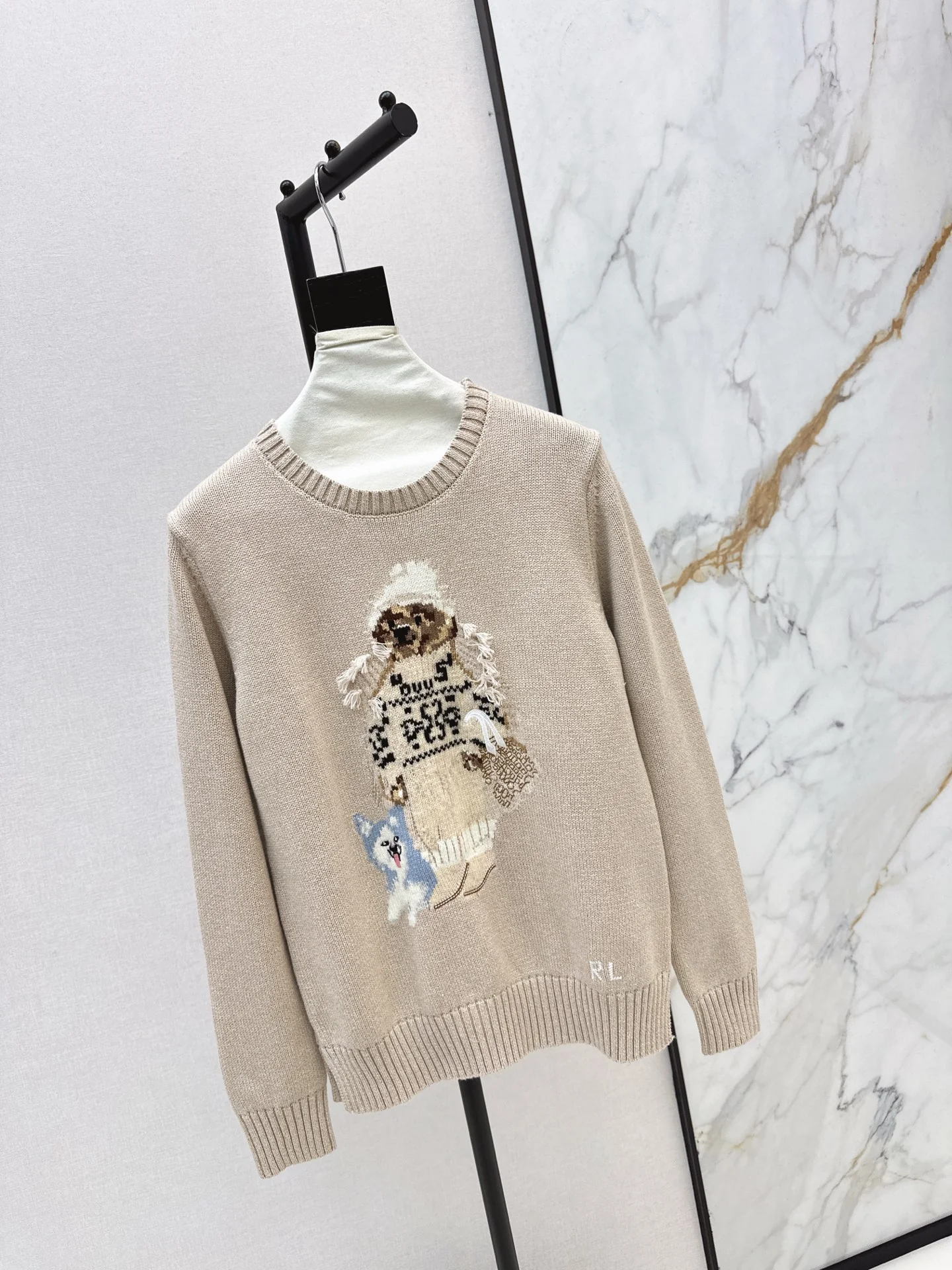 Ralp 26ss embroidery sweater
