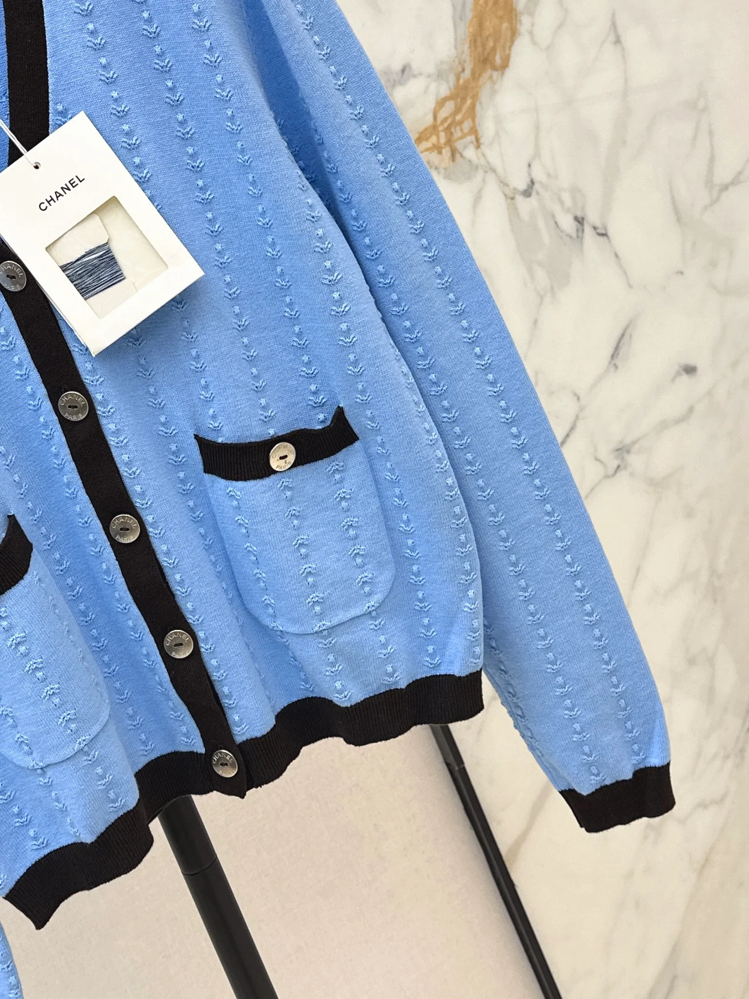 Chan 26ss embroidery cardigan