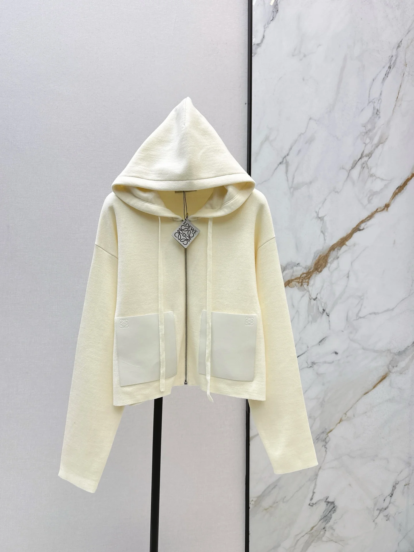 Loe 25fw wool knit cardigan