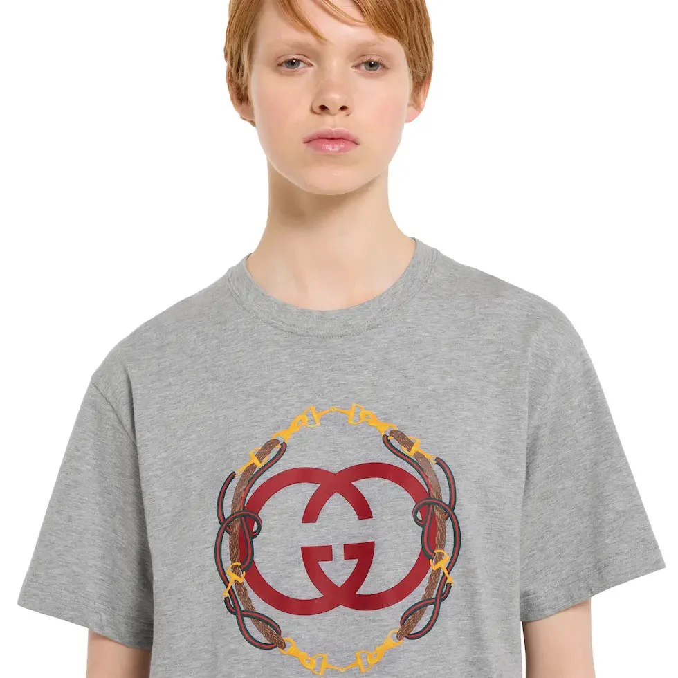 Gucc 26ss print t-shirts