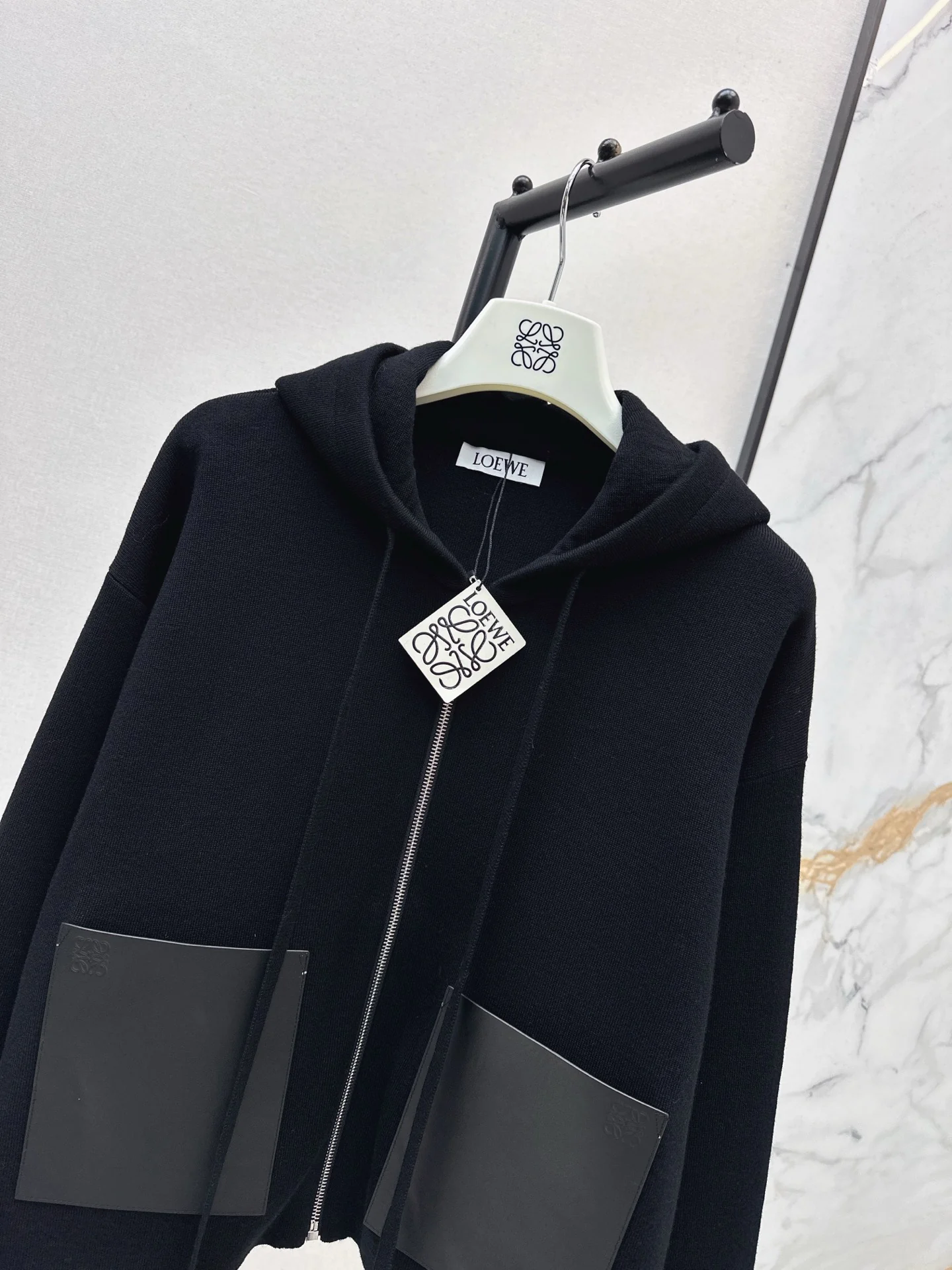 Loe 25fw wool knit cardigan