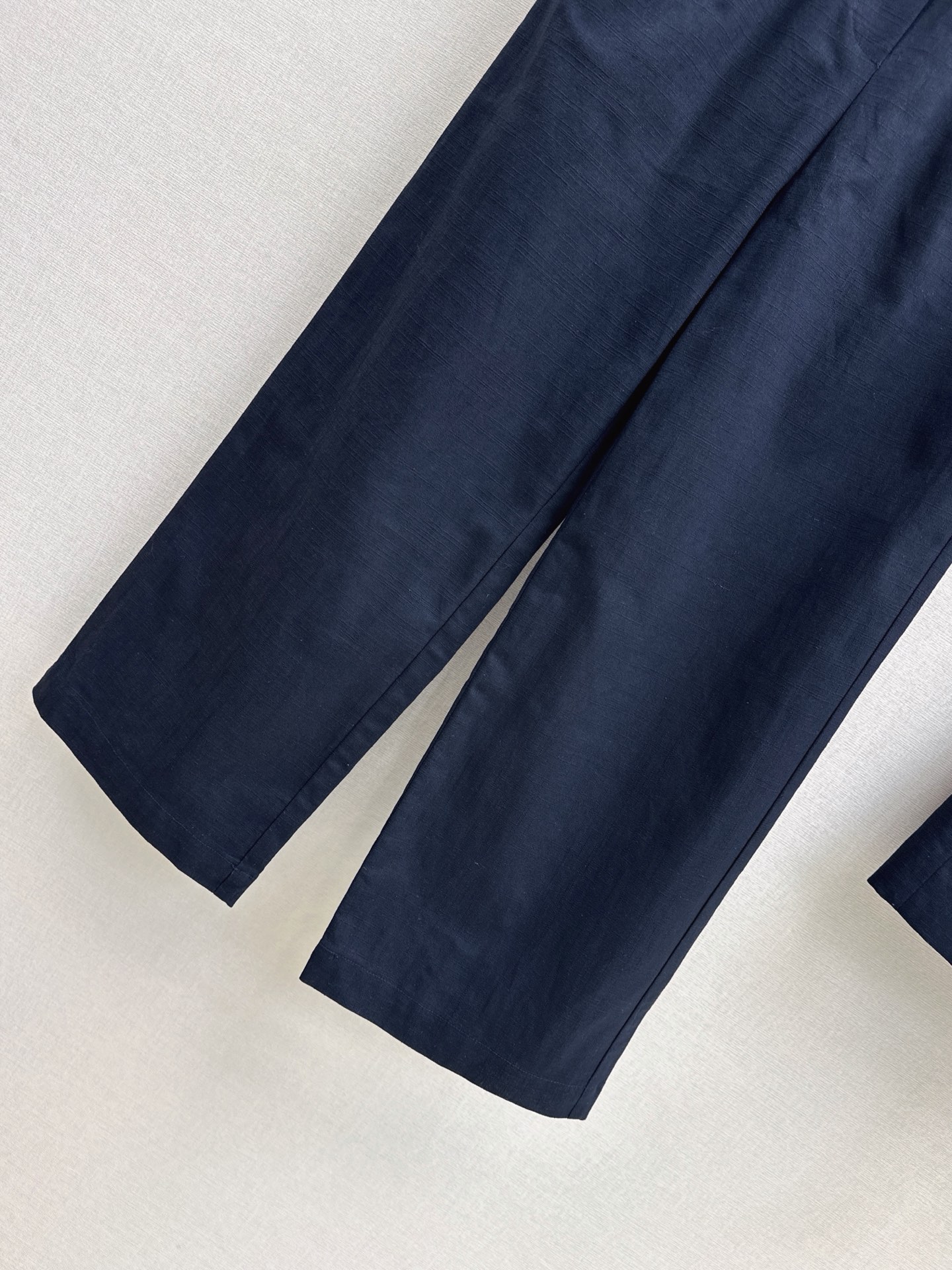 Brun 26ss linen cropped pants