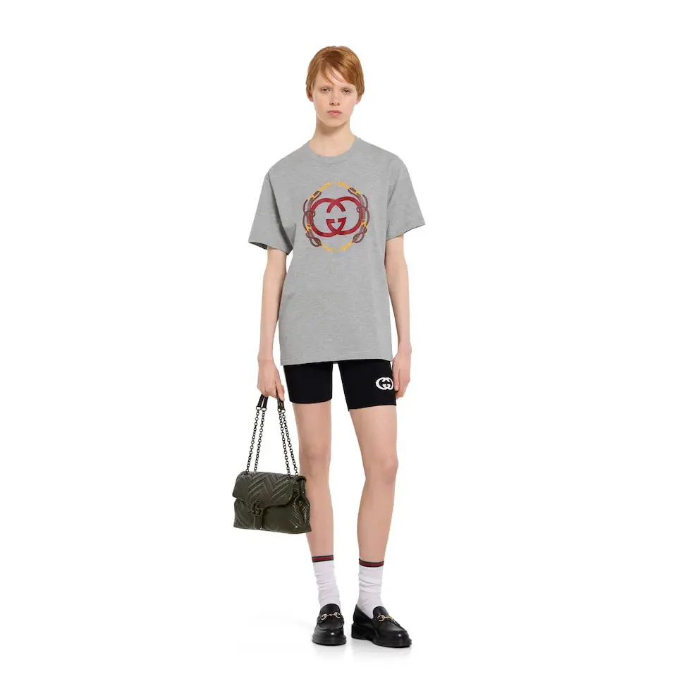 Gucc 26ss print t-shirts