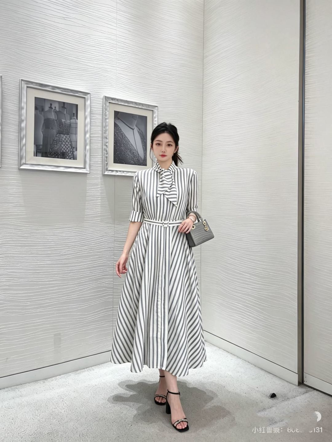 CD 26ss stripe dress