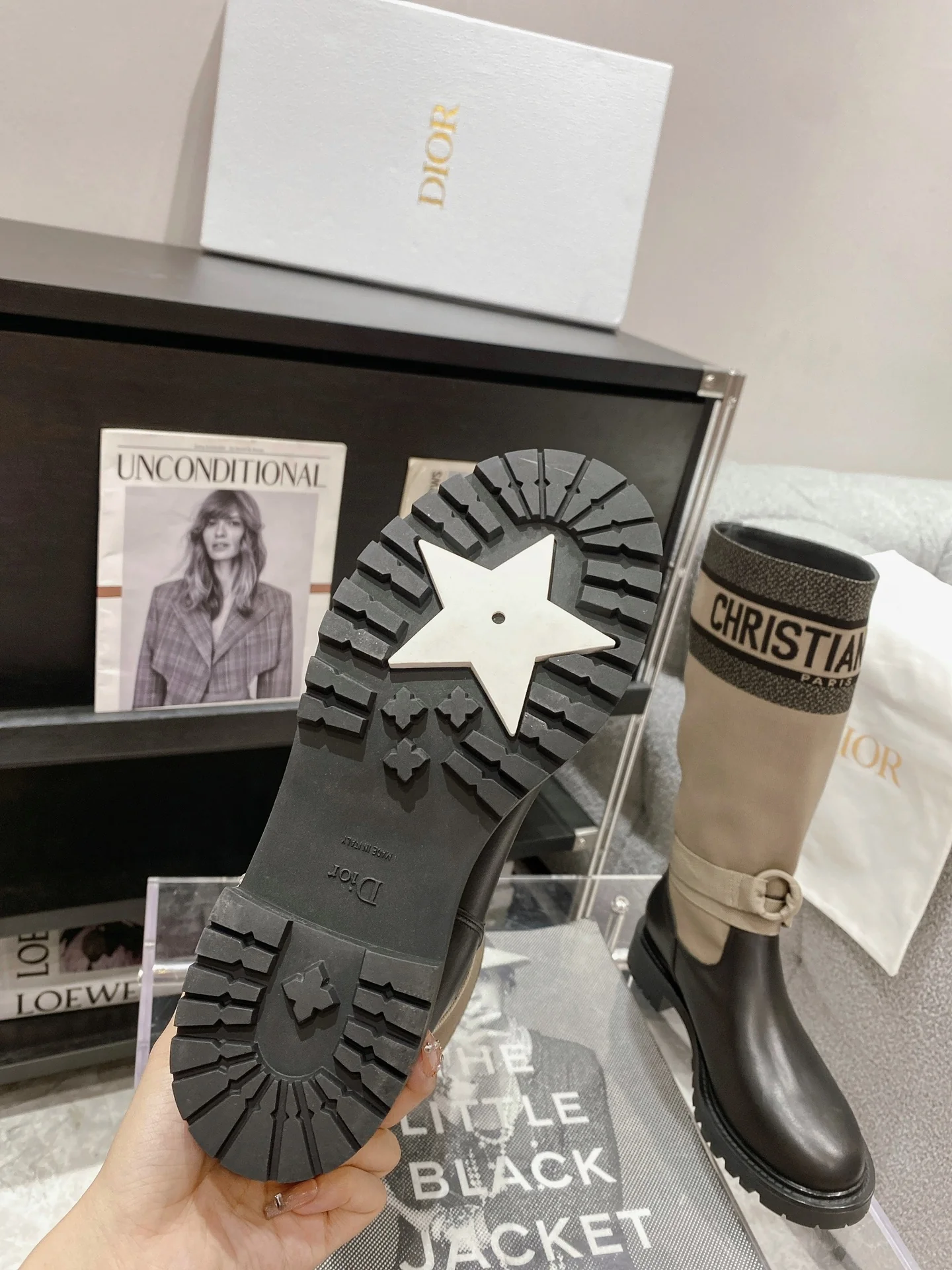CD 25fw half boots