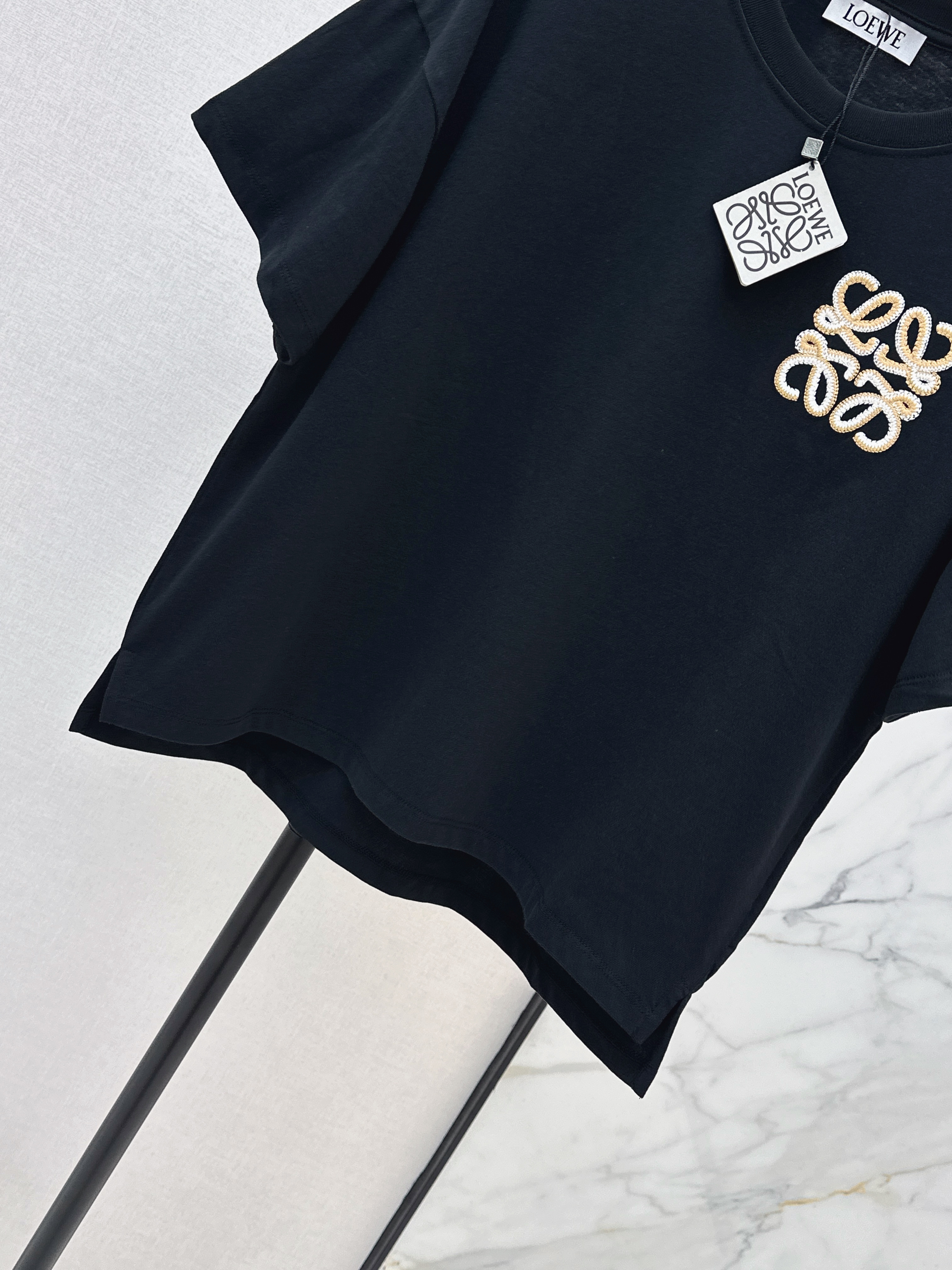 Loe 26ss embroidery t-shirt