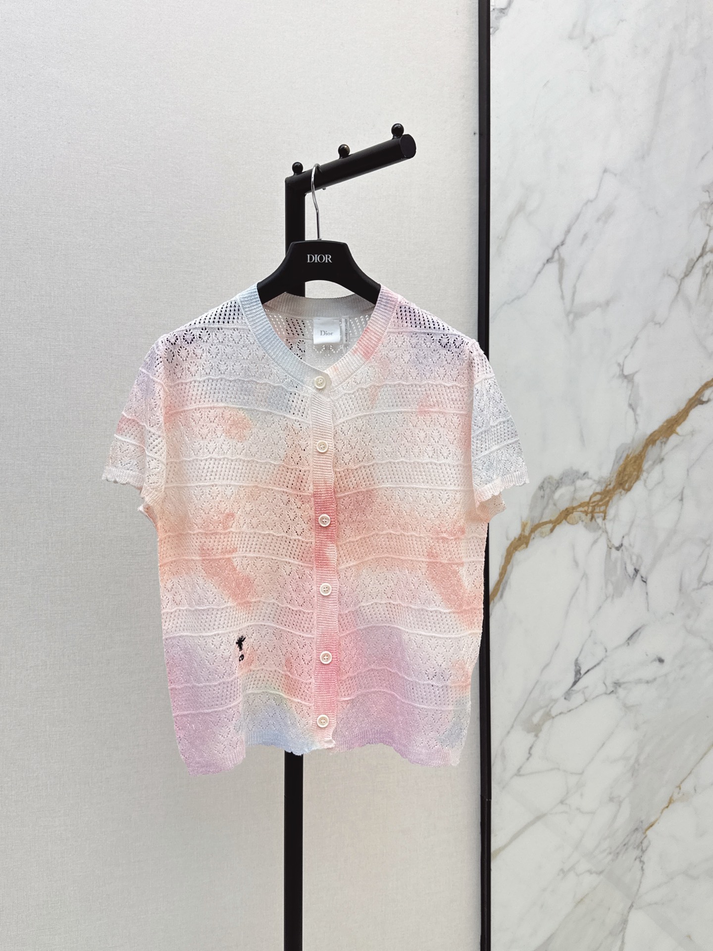 CD 26ss gradient knit cardigan
