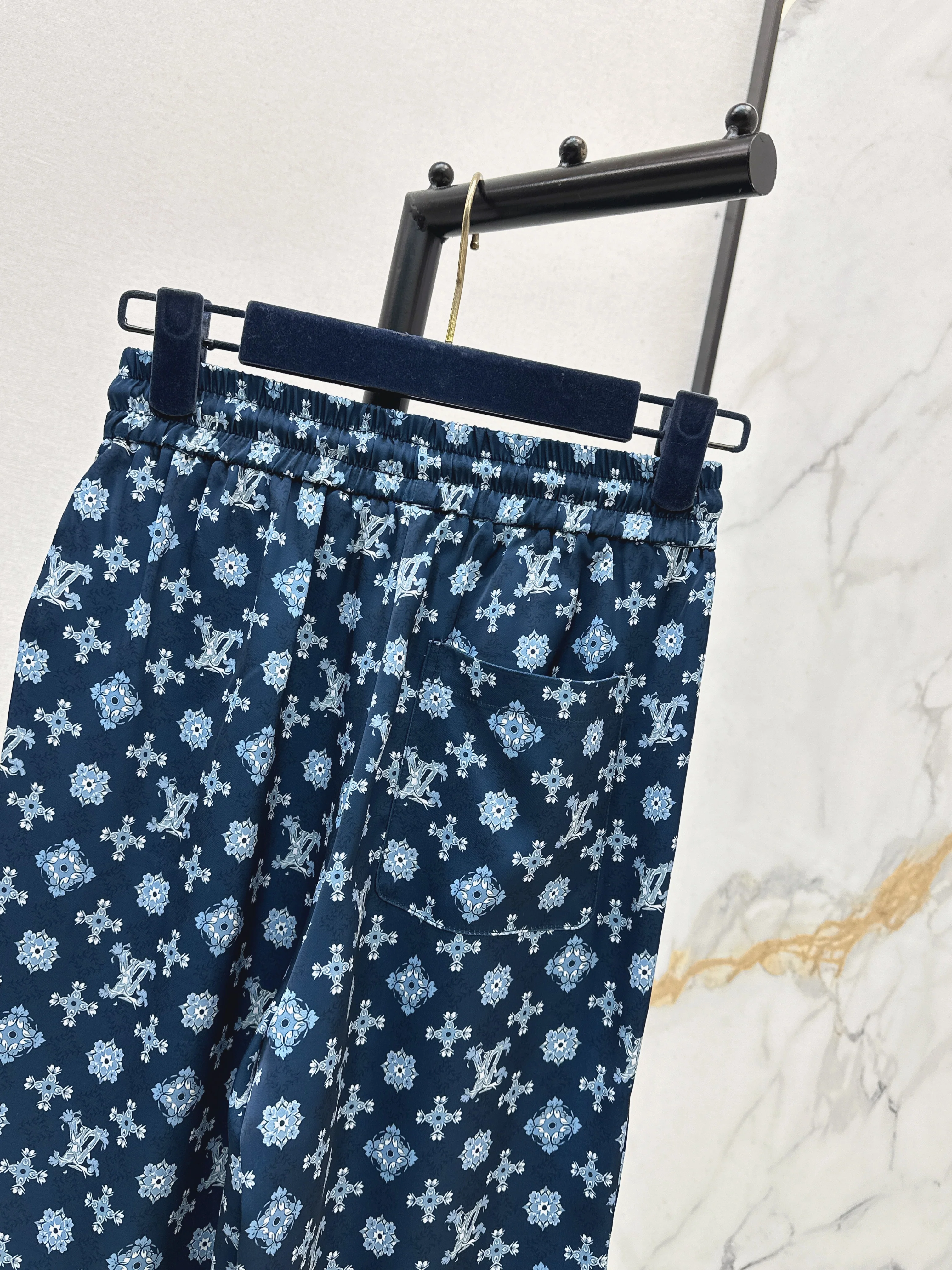 Louis 26ss print pants