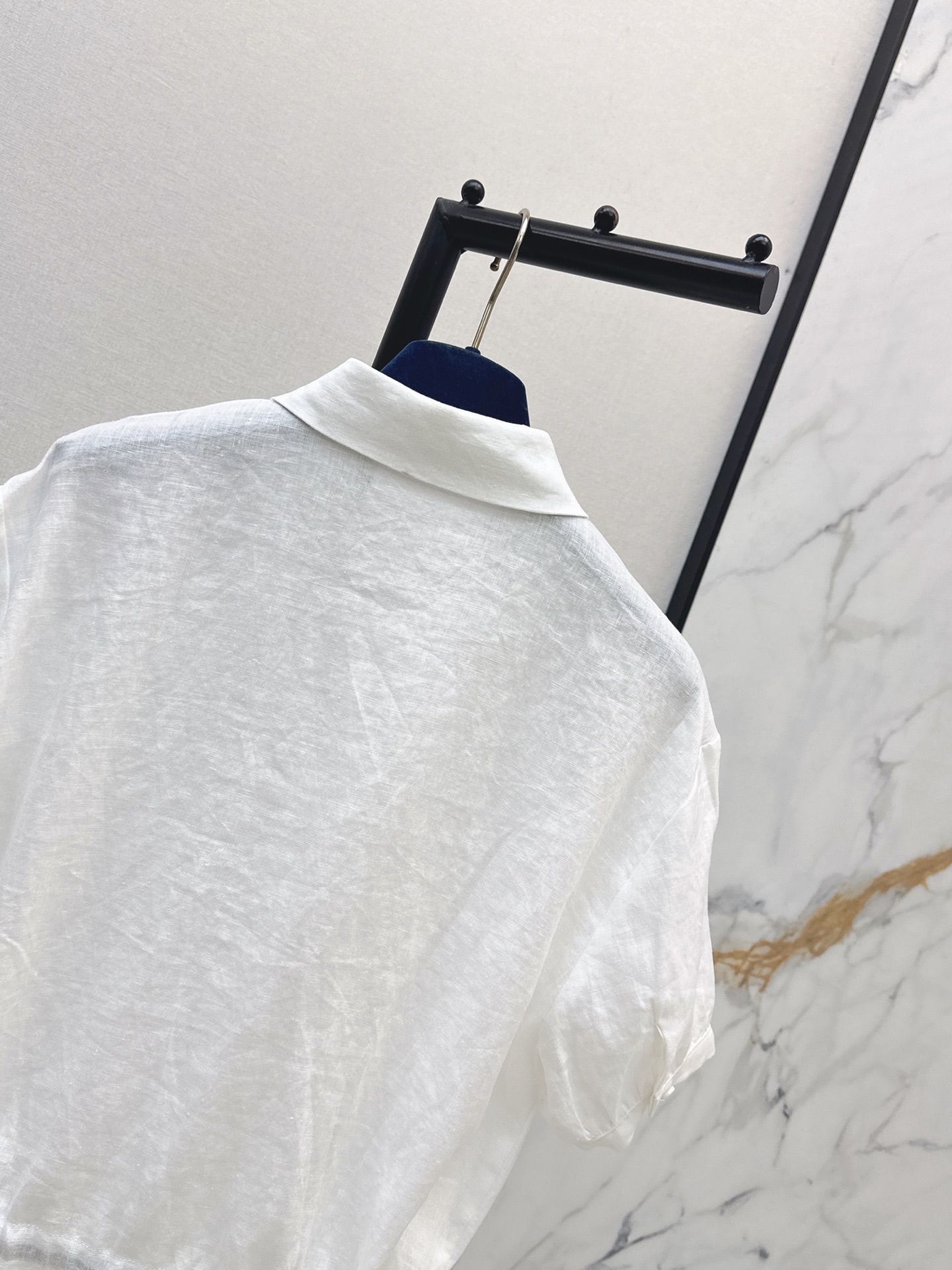 Loui 26ss drawstring shirt