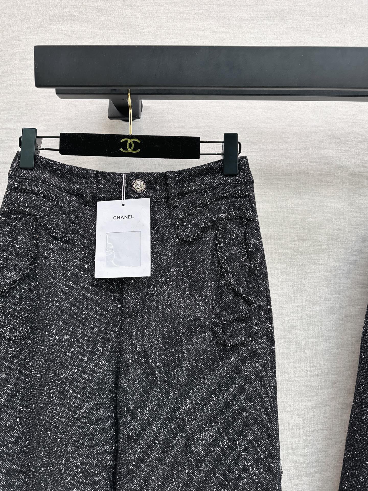 Chan 25fw woven straight pants