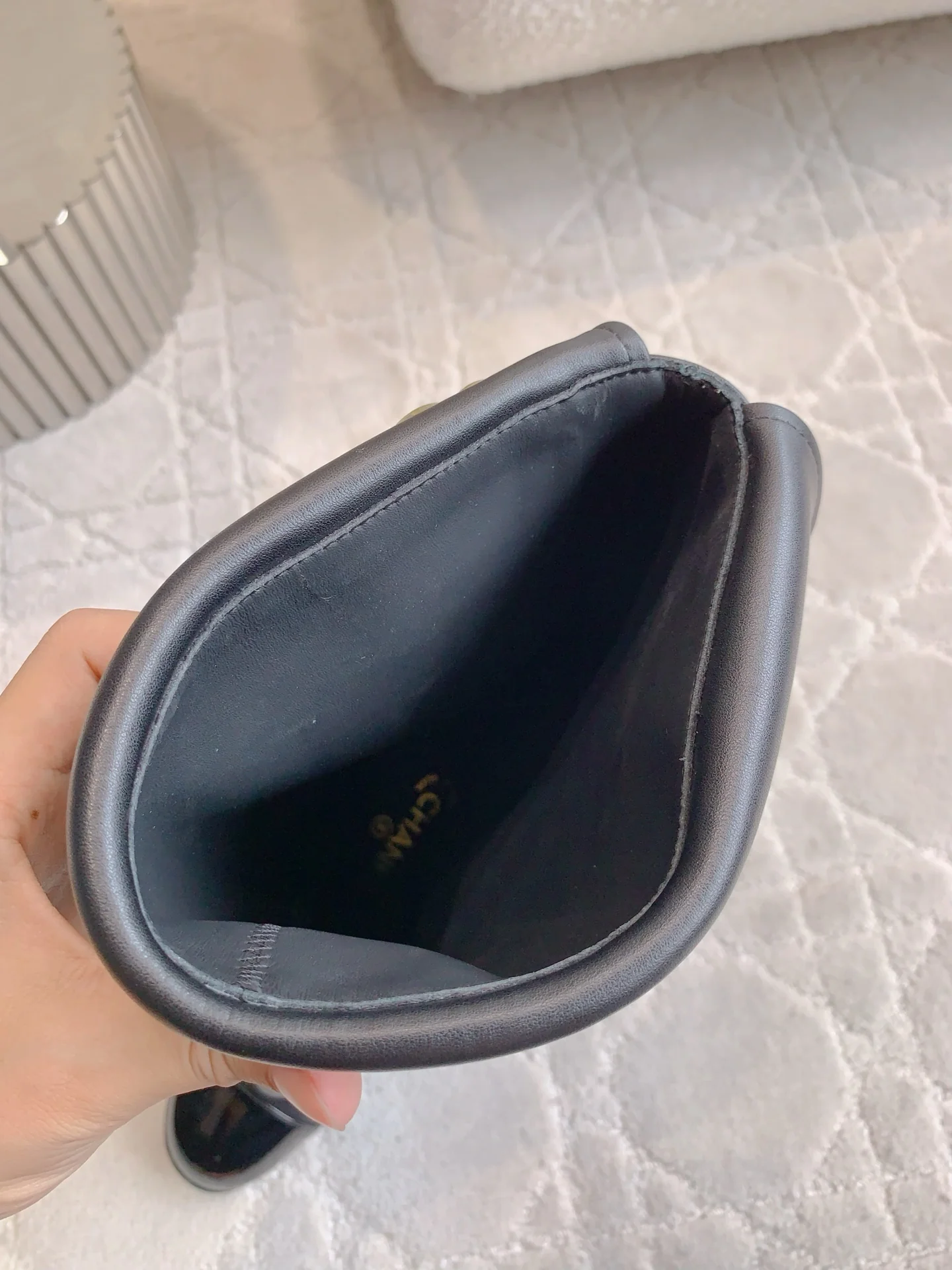 Chan 25fw cuff boots