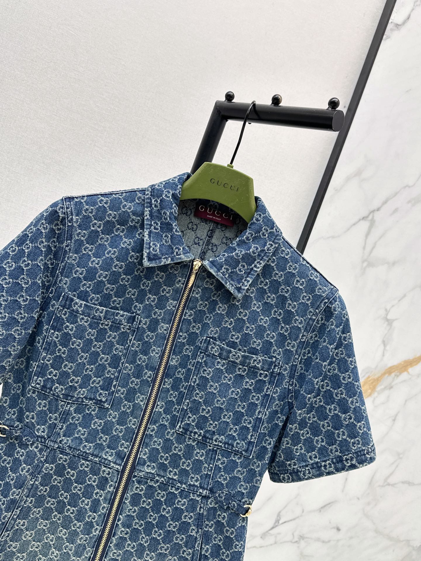 Guc 26ss denim dress