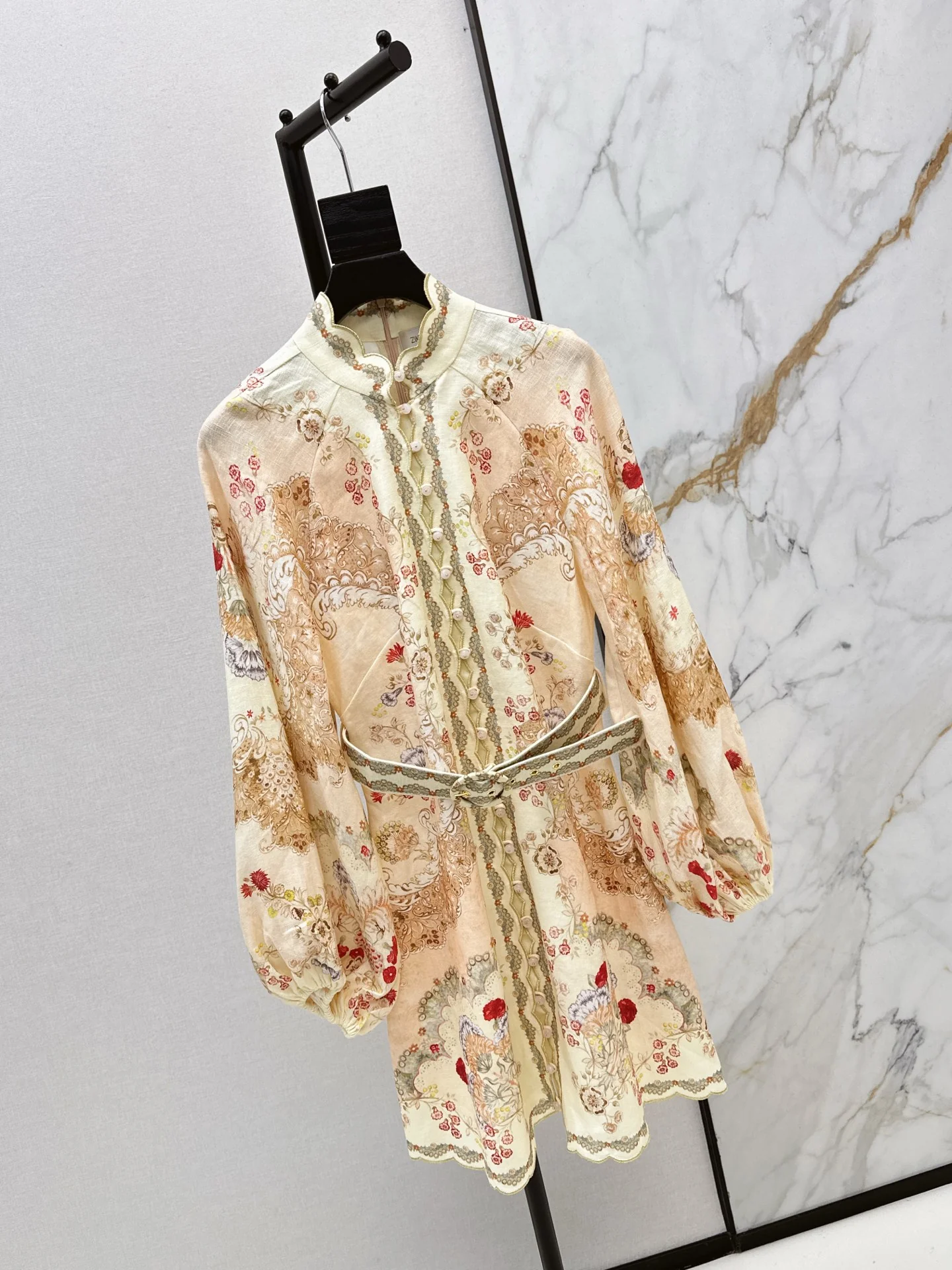 Zimm 26ss print dress