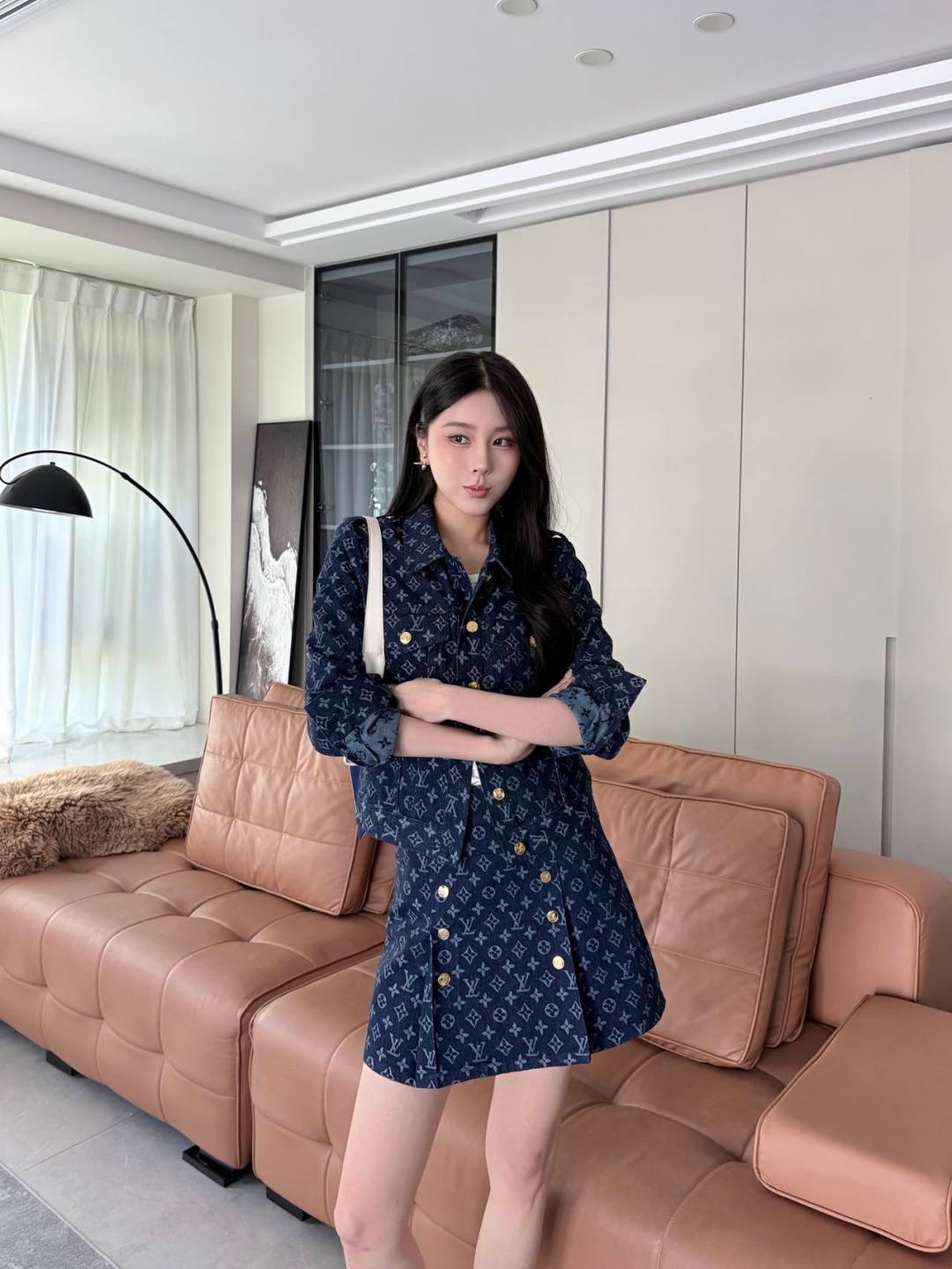 Loui 26ss deni skirt