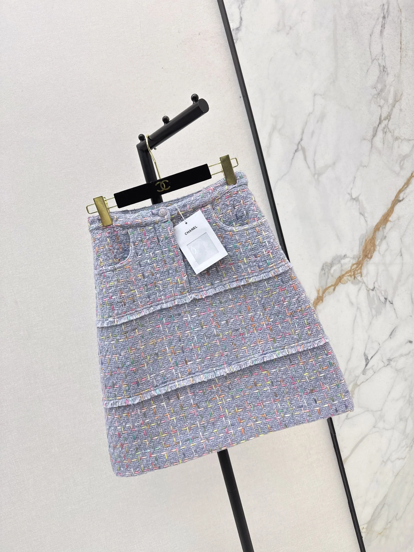 Chan 25fw woven skirt