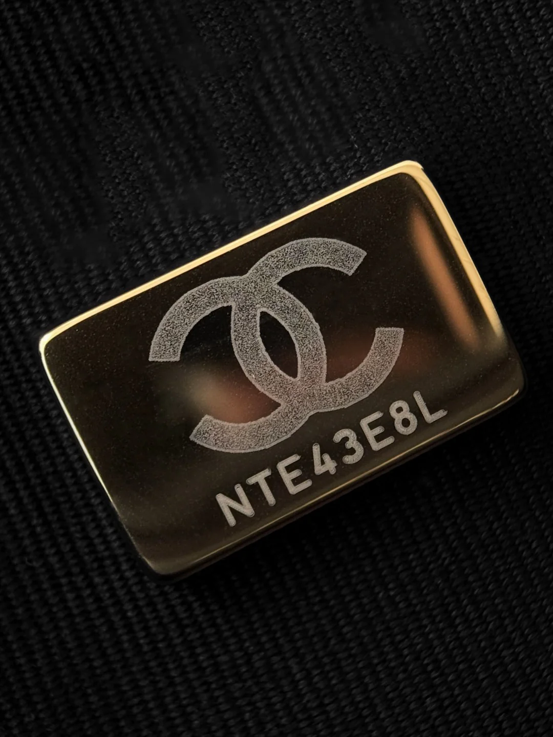 Chan 23K chain shoulder bag