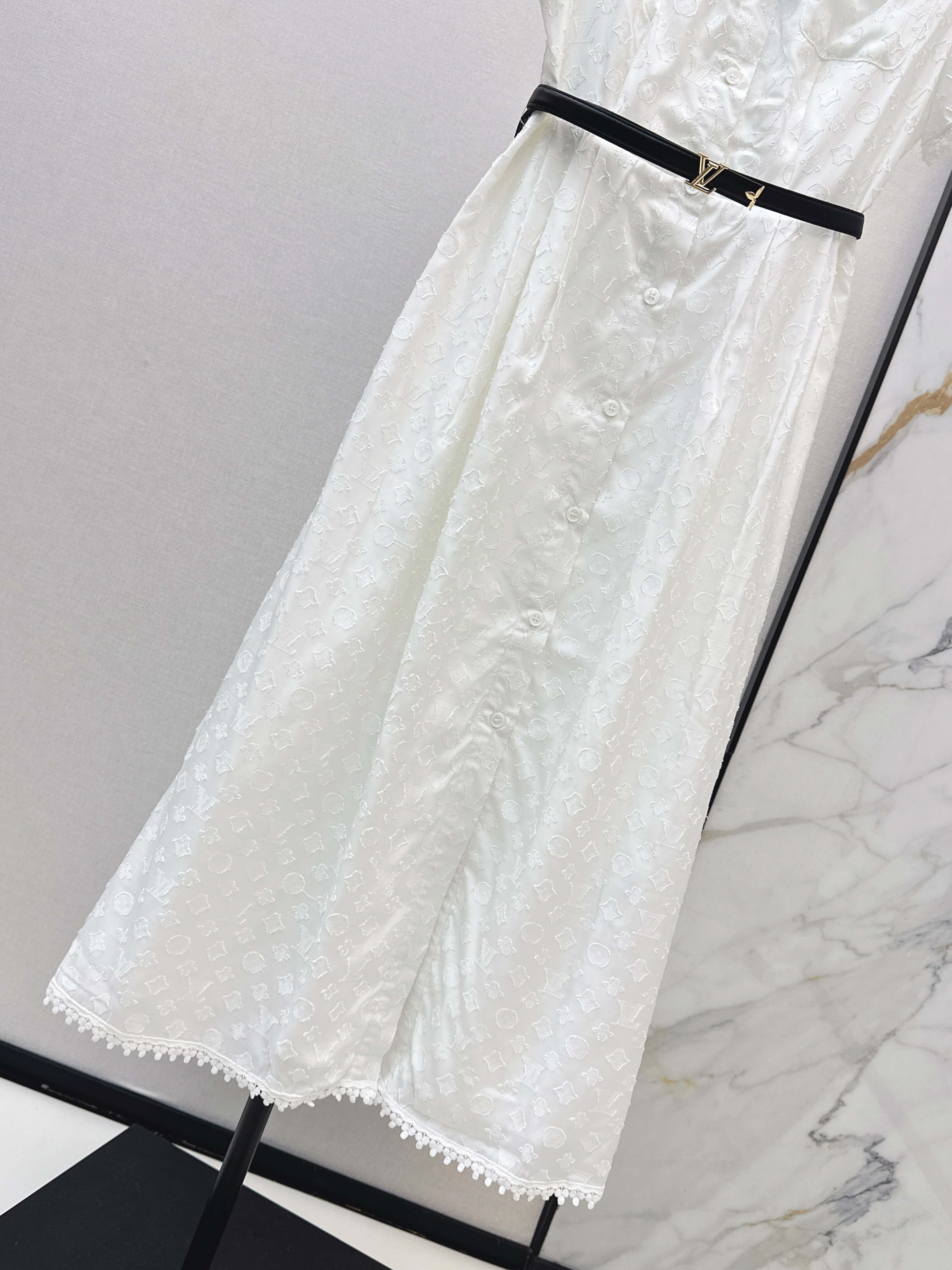 Loui 26ss jacquard dress