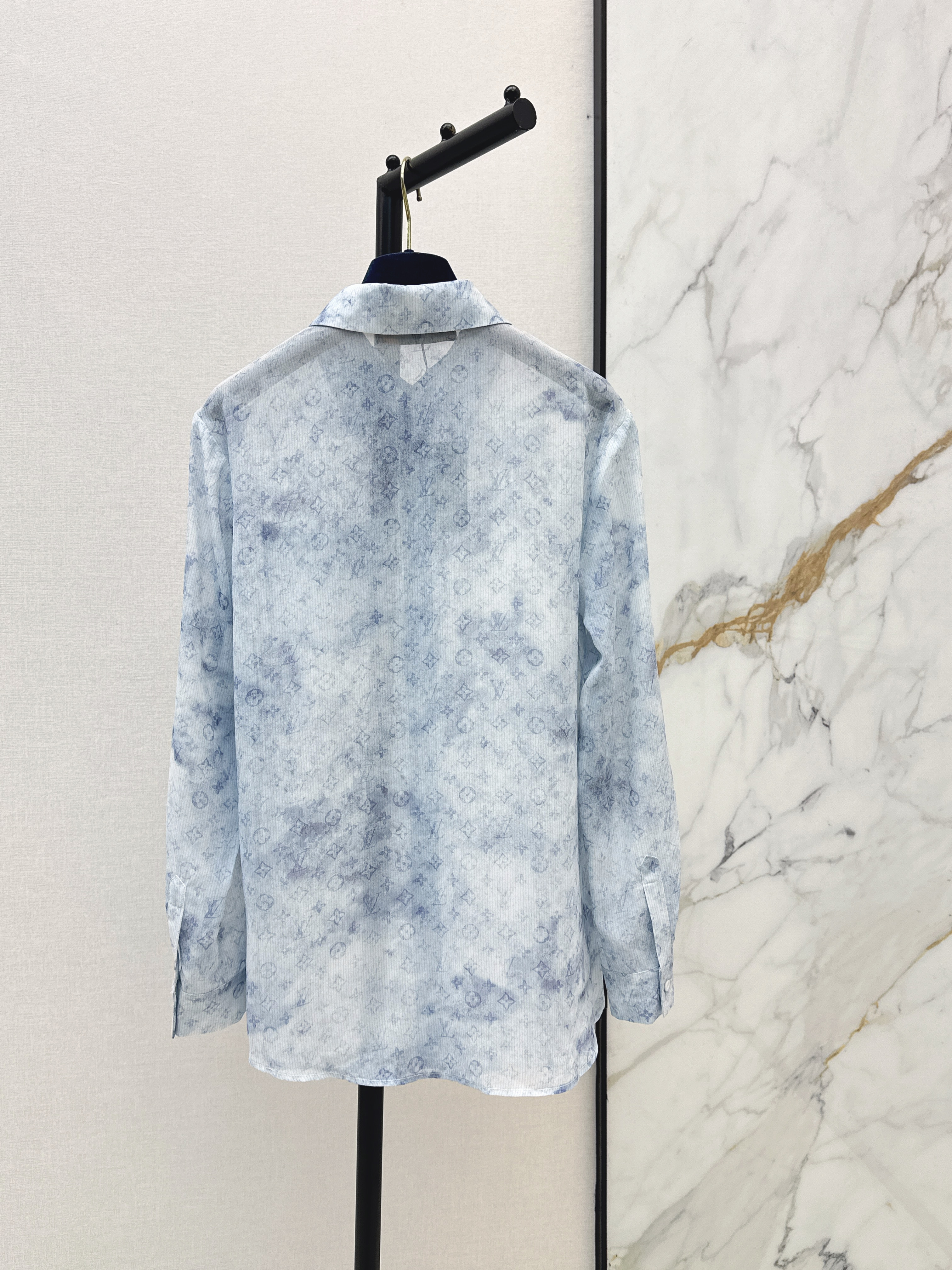 Loui 26ss gradient print shirt