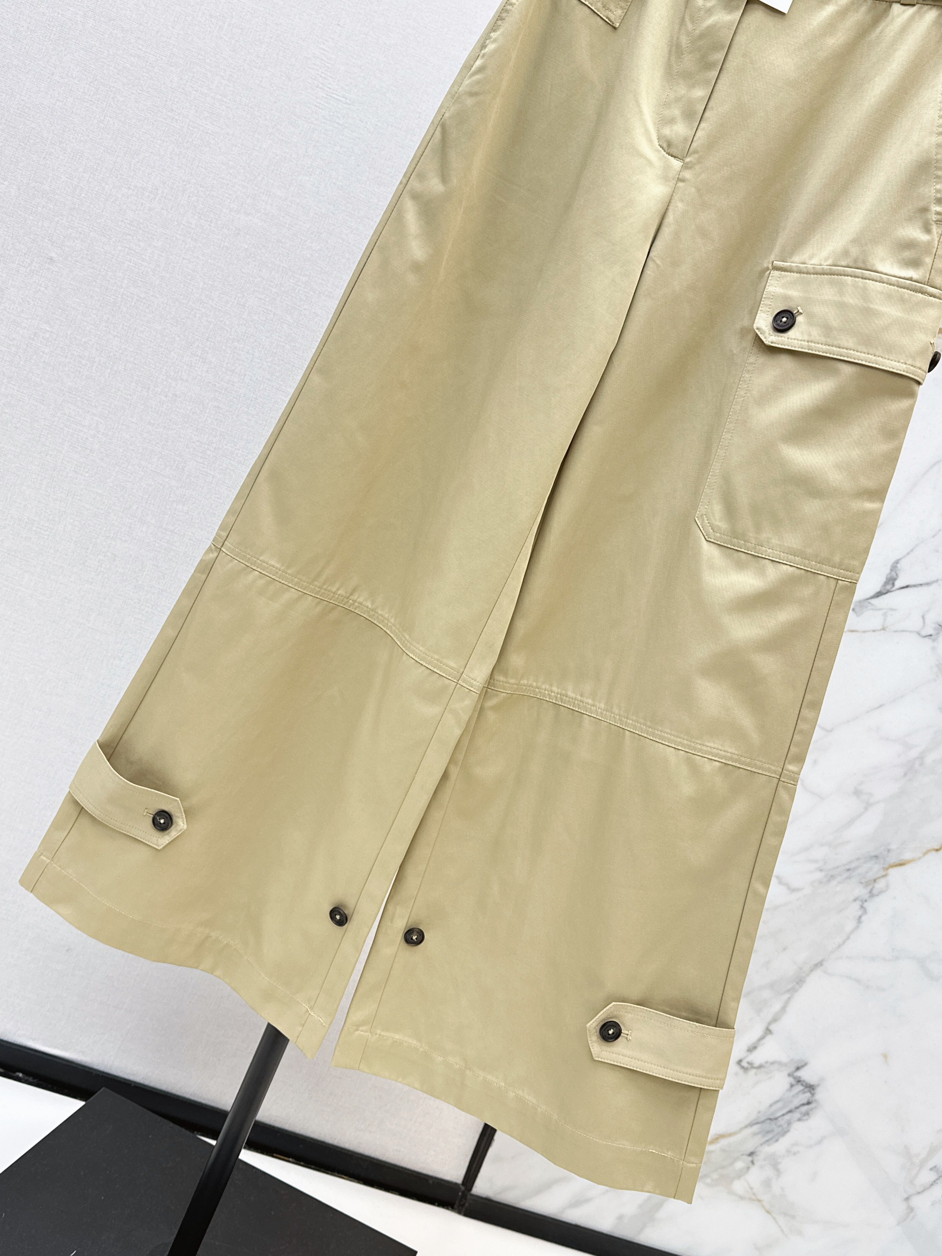 Zimm 26ss wide-leg pants