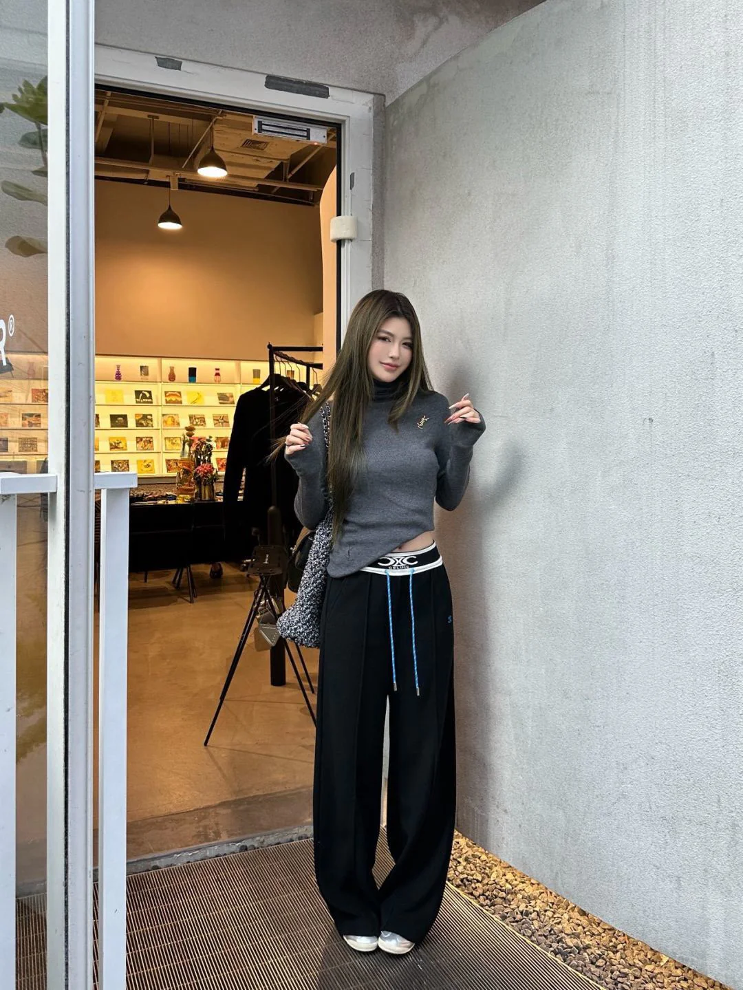 Celi 25fw straight pants